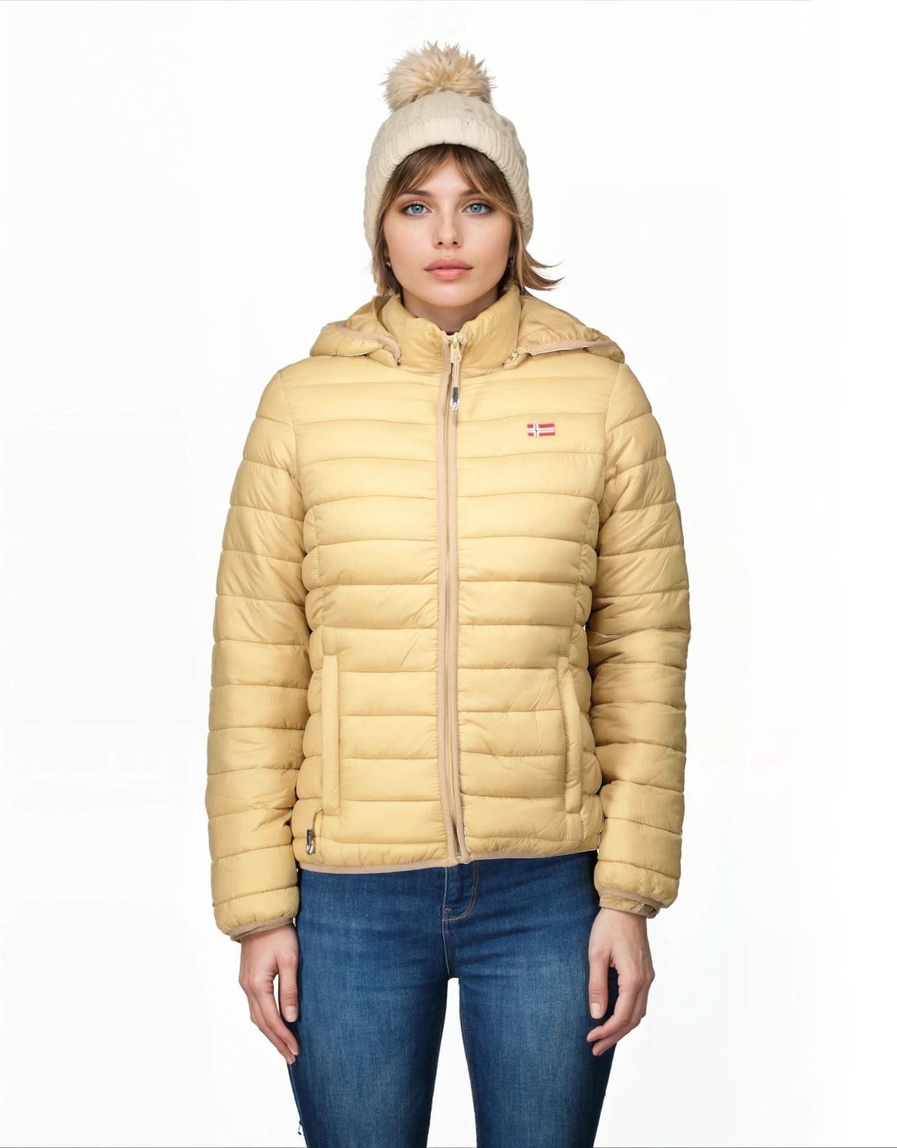 Geographical Norway ATIKA HOOD Femme - Steppjacke mit Taschen Beuge - Geographical Norway ATIKA_LADY_HOOD_BEIGE_S_SDB-ATIKA_LADY_HOOD_BORDEAUX_S_SDB-ATIKA_LADY_HOOD_BEIGE_M_SDB-.ATIKA_LADY_HOOD_BORDEAUX_M_SDB-ATIKA_LADY_HOOD_BEIGE_L_SDB-ATIKA_LADY_HOOD_BORDEAUX_L_SDB-ATIKA_LADY_HOOD_BEIGE_XL_SDB-ATIKA_LADY_HOOD_BORDEAUX_XL_SDB-ATIKA_LADY_HOOD_BEIGE_XXL_SDB-ATIKA_LADY_HOOD_BORDEAUX_XXL_SDB