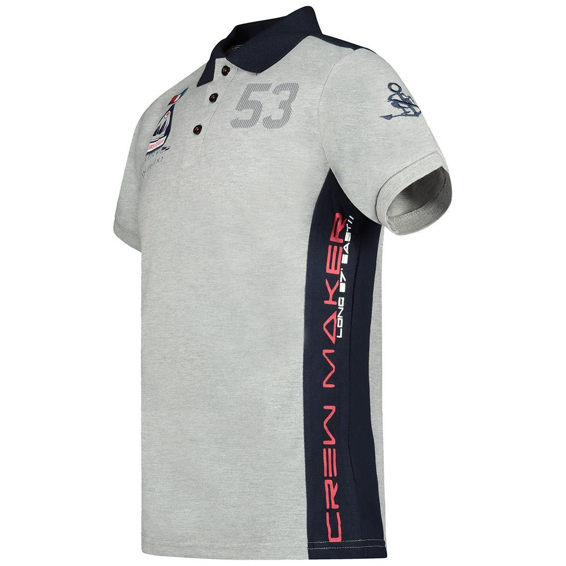 Geographical Norway Kupcorn Homme - Polo-Shirt mit kurzen Ärmeln, Drucke und gesticktes Abzeichen - Geographical Norway KUPCORN_MEN_TAUPE_S_SDB-KUPCORN_MEN_BLANC_S_SDB-KUPCORN_MEN_CORAIL_S_S_DB-KUPCORN_MEN_ROUGE_S_SDB-.KUPCORN_MEN_HELLGRAU_S_S_SDB-KUPCORN_MEN_MARINE_S_S_SDB-KUPCORN_MEN_WEISS_M_SDB-KUPCORN_MEN_ROT_M_SDB-KUPCORN_MEN MARINE_M_SDB-KUPCORN_MEN_TAUPE_M_SDB