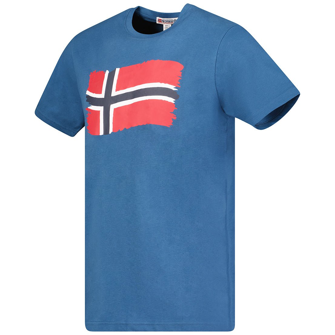 Geographical Norway Jorent Homme - Rundhals-T-Shirt mit kurzen Ärmeln - Geographical Norway JORENT_MEN_NOIR_M_SDB-JORENT_MEN_BLEU_M_SDB-JORENT_MEN_BLANC_M_SDB-.JORENT_MEN_SCHWARZ_L_SDB-JORENT_MEN_BLAU_L_SDB-JORENT_MEN_WEISS_L_SDB-JORENT_MEN_SCHWARZ_XL_SDB-JORENT_MEN_WEISS_XL_SDB-JORENT_MEN_BLAU_XL_SDB-JORENT_MEN_WEISS_XXL_SDB