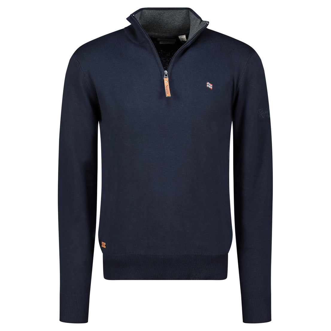 Geographical Norway FREGATE HZ Homme - Pullover Dunkelgrau