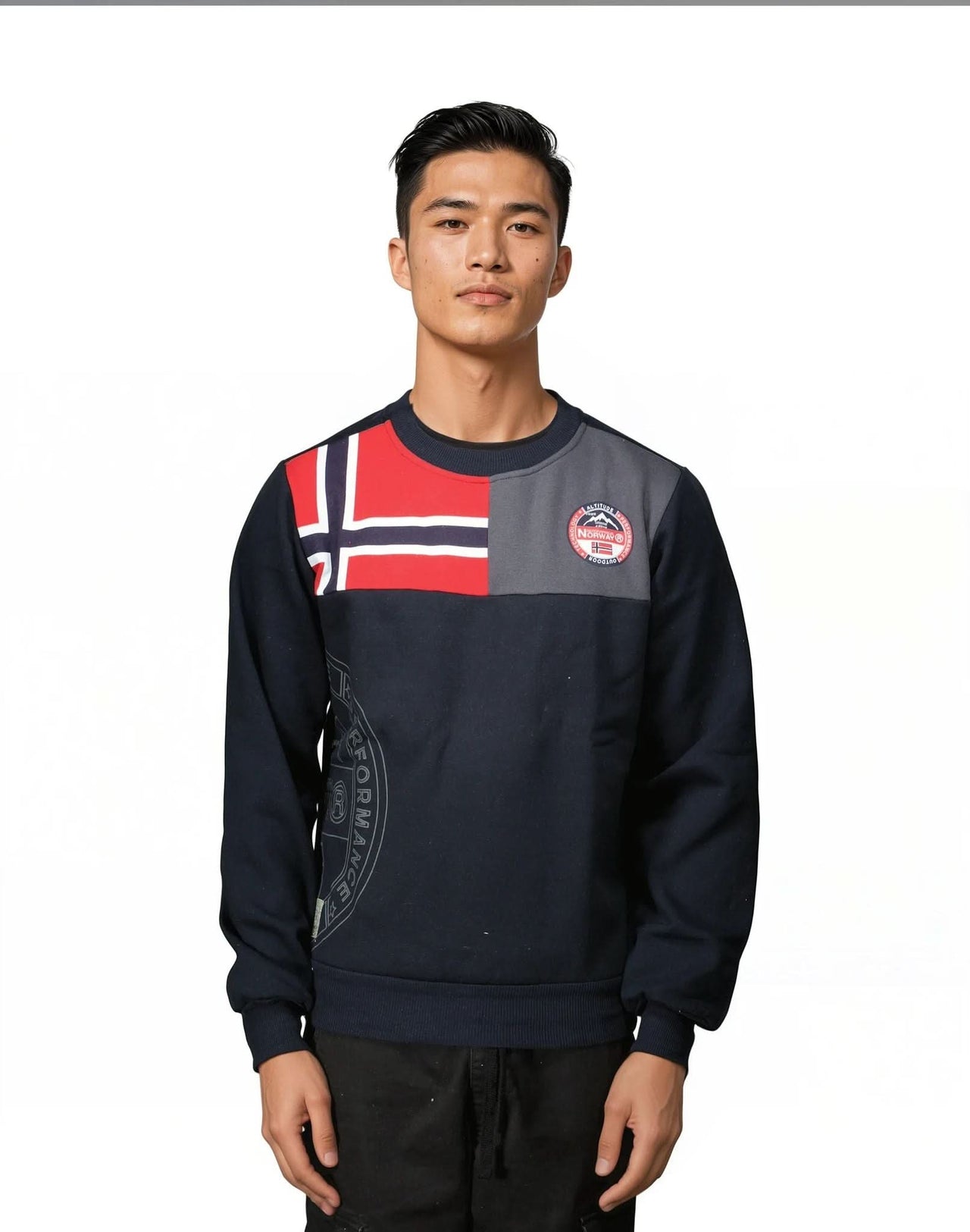 Geographical Norway G-ROUND Herren - Kopfbedeckter Sweatshirt mit Aufdruck und Flagge - Geographical Norway G-ROUND_MEN_MARINE_S_SDB-G-ROUND_MEN_BLANC_S_SDB-G-ROUND_MEN_MARINE_M_SDB-.G-ROUND_MEN_BLANC_M_SDB-G-ROUND_MEN_MARINE_L_SDB-G-ROUND_MEN_BLANC_L_SDB-G-ROUND_MEN_MARINE_XL_SDB-G-ROUND_MEN_BLANC_XL_SDB-G-ROUND_MEN_MARINE_XXL_SDB-G-ROUND_MEN_BLANC_XXL_SDB