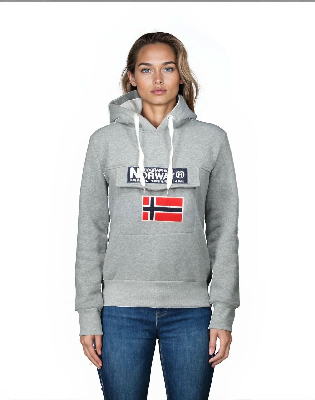 Geographical Norway Gadrien Damen - Kapuzenpullover - Geographical Norway GADRIEN_LADY_BORDEAUX_S_SDB-GADRIEN_LADY_BLANC_S_SDB-GADRIEN_LADY_GRENAT_S_SDB-GADRIEN_LADY_GRIS_CLAIR_S_S_DB-GADRIEN_LADY_DUNKELGRAU_S_S_SDB-GADRIEN_LADY_SCHWARZ_S_S_SDB-GADRIEN_LADY_MARINE_S_S_SDB-GADRIEN_LADY_BORDEAUX_M_SDB-GADRIEN_LADY_BLANC_M_SDB-GADRIEN_LADY_GRENAT_M_SDB