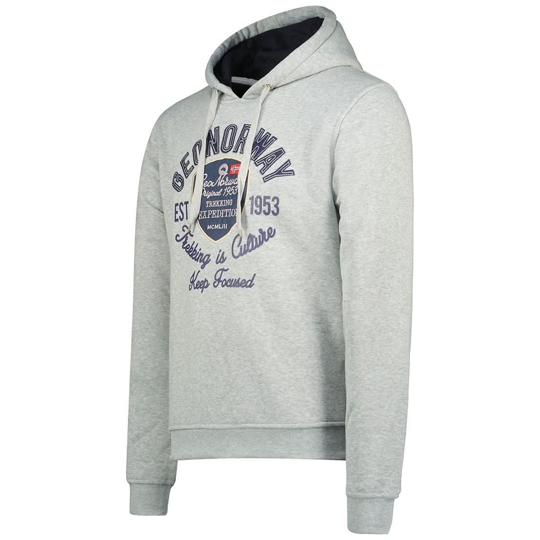 Geographical Norway Garlon Homme - Sweatshirt - Geographical Norway GARLON_MEN_KAKI_M_SDB-GARLON_MEN_MARINE_S_SDB-GARLON_MEN_GRIS_FONCE_M_SDB-GARLON_MEN_GRIS_CLAIR_S_SDB-GARLON_MEN_SCHWARZ_S_SDB-GARLON_MEN_KAKI_L_SDB-GARLON_MEN_MARINE_M_SDB-GARLON_MEN_GRAU_FONCE_L_SDB-GARLON_MEN_GRAU_CLAIR_M_SDB-GARLON_MEN_SCHWARZ_M_SDB