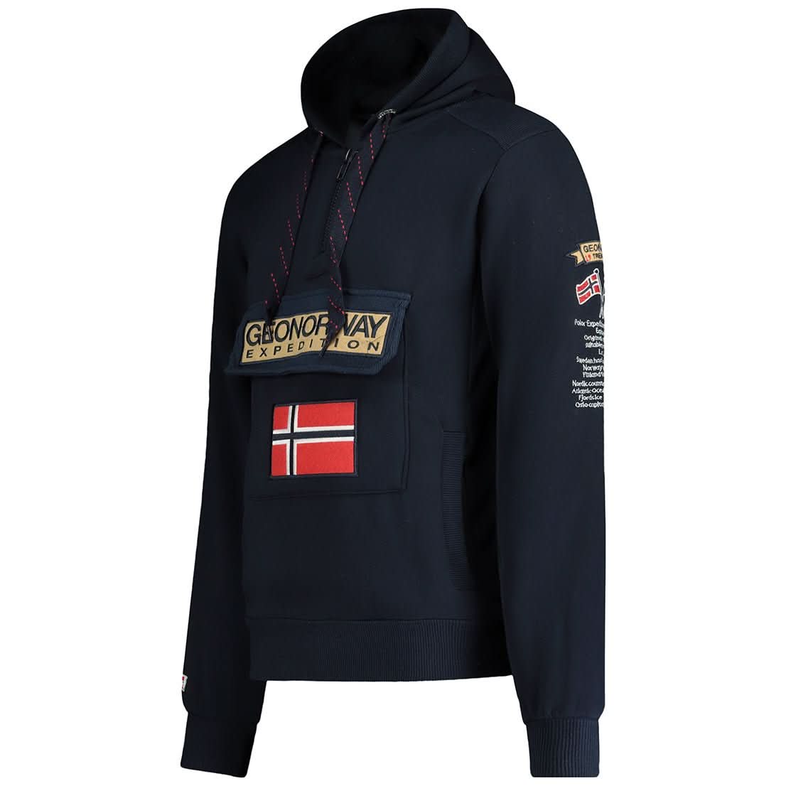 Gymclass Geo Norway Homme - Kapuzenpullover - Geographical Norway GYMCLASS_MEN_ROUGE_S_EO_SDB-GYMCLASS_MEN_NOIR_S_EO_SDB-GYMCLASS_MEN_MARINE_S_EO_SDB-GYMCLASS_MEN_GRIS_FONCE_M_EO_SDB-GYMCLASS_MEN_KAKI_L_EO_SDB