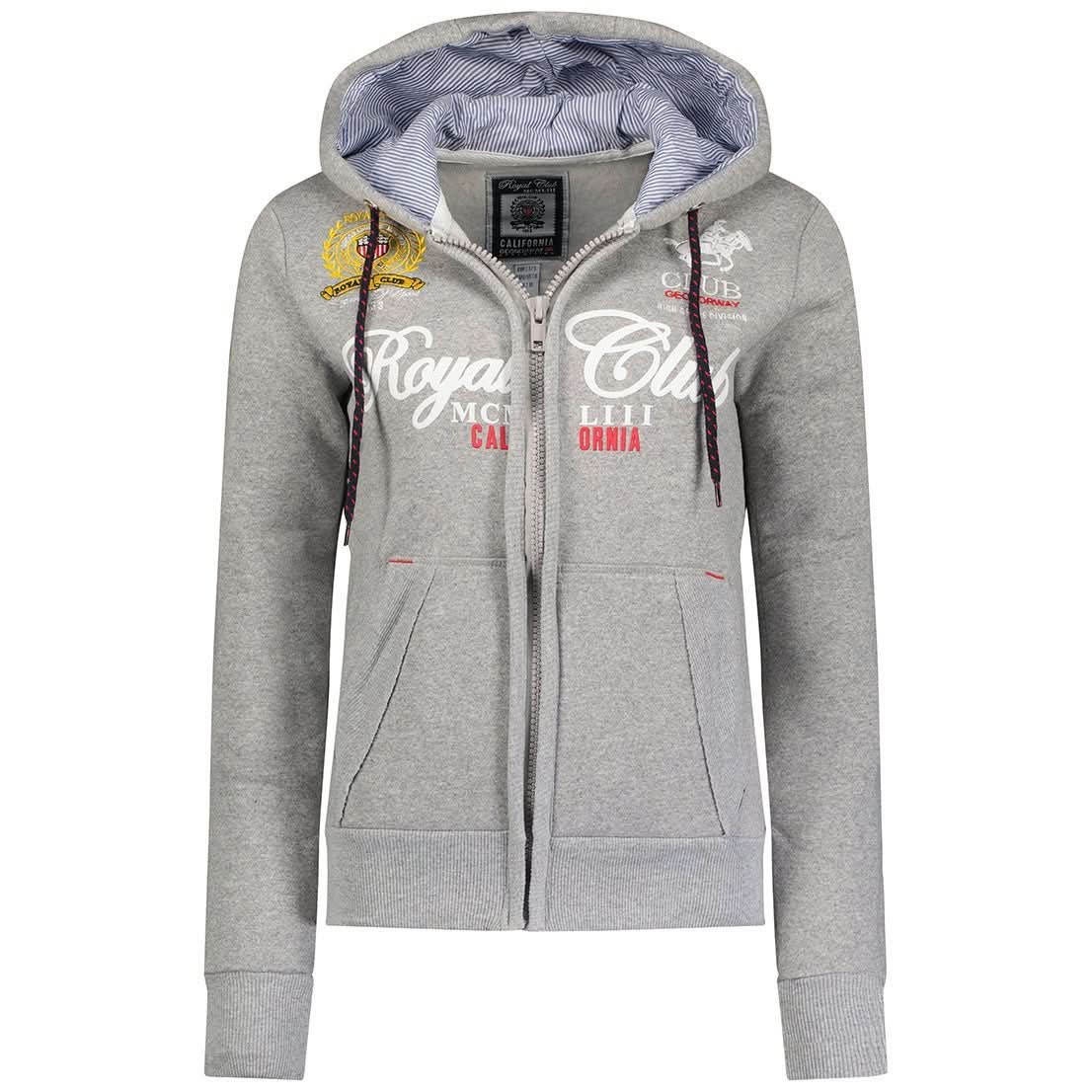 Geographical Norway Fanille Damen - Sweatshirt mit Reißverschluss - Geographical Norway FANILLE_LADY_ROSE_FLASH_S_SDB-FANILLE_LADY_GRIS_CLAIR_L_SDB-FANILLE_LADY_ROSE_FLASH_M_SDB-FANILLE_LADY_ROSE_FLASH_L_SDB-FANILLE_LADY_ROSE_FLASH_XL_SDB