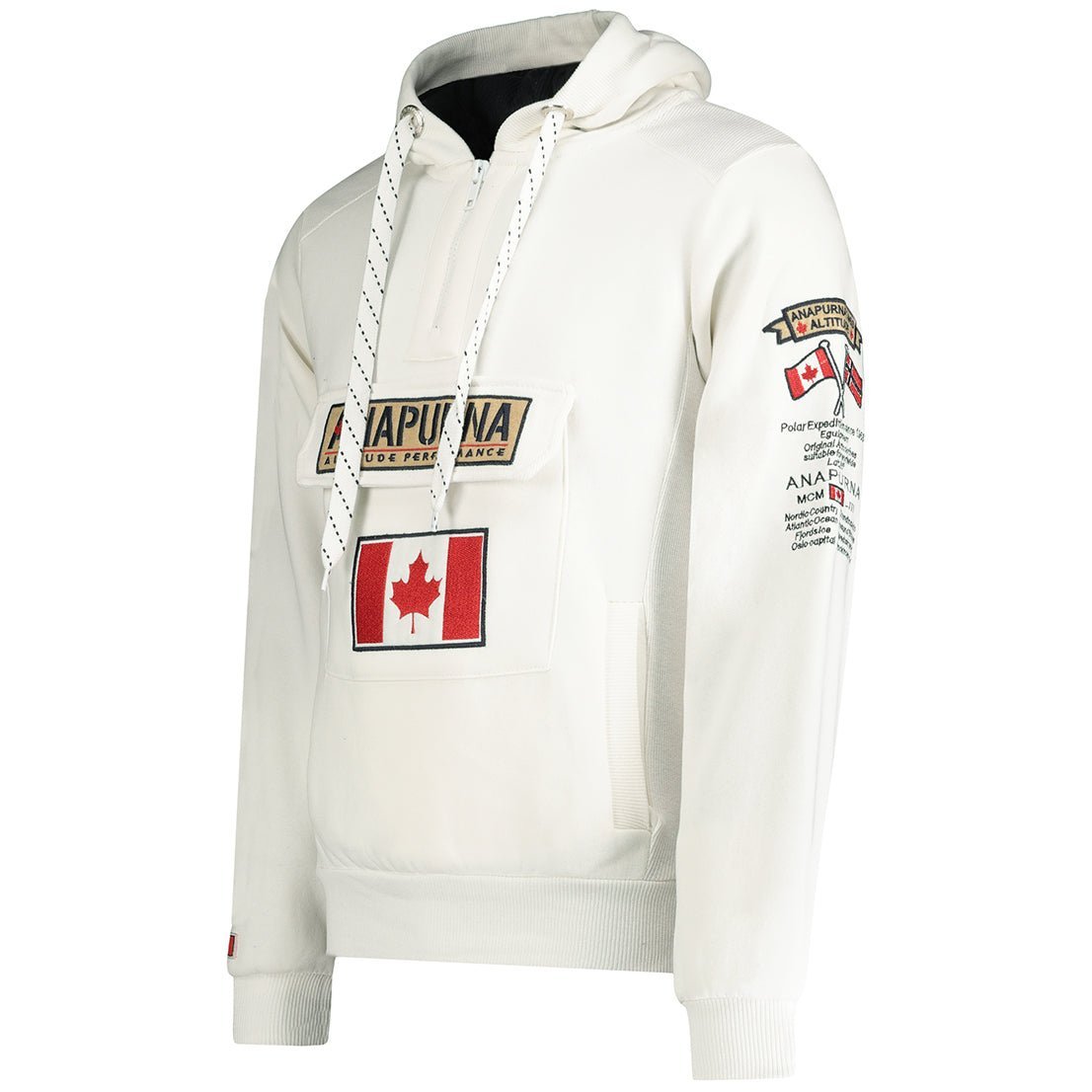 Gymana Anapurna Homme - Kapuzenpullover mit Reißverschluss, Stickereien und Taschen - Geographical Norway GYMANA_MEN_GRIS_FONCE_S_AN_SDB-GYMANA_MEN_BLEU_ROYAL_M_AN_SDB-GYMANA_MEN_GRIS_CLAIR_M_AN_SDB-GYMANA_MEN_WEISS_L_AN_SDB-GYMANA_MEN_GRAU_DUNKEL_L_AN_SDB-GYMANA_MEN_WEISS_XL_AN_SDB-GYMANA_MEN_BLAU_ROYAL_XL_AN_SDB-GYMANA_MEN_HELLGRAU_3XL_AN_SDB-GYMANA_MEN_WEISS_XXL_AN_SDB-GYMANA_MEN_BLEU_ROYAL_XXL_AN_SDB