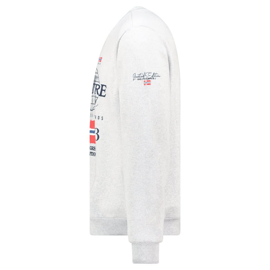 Geographical Norway Golkovitz Homme - Sweatshirt mit Aufdrucken und Flagge - Geographical Norway GOLKOVITZ_MEN_NOIR_S_SDB-GOLKOVITZ_MEN_BLANC_S_SDB-GOLKOVITZ_MEN_NOIR_M_SDB-GOLKOVITZ_MEN_WEISS_M_SDB-GOLKOVITZ_MEN_SCHWARZ_L_SDB-GOLKOVITZ_MEN_BLANC_L_SDB-GOLKOVITZ_MEN_SCHWARZ_XL_SDB-GOLKOVITZ_MEN_BLANC_XL_SDB-GOLKOVITZ_MEN_SCHWARZ_XXL_SDB-GOLKOVITZ_MEN_BLANC_XXL_SDB