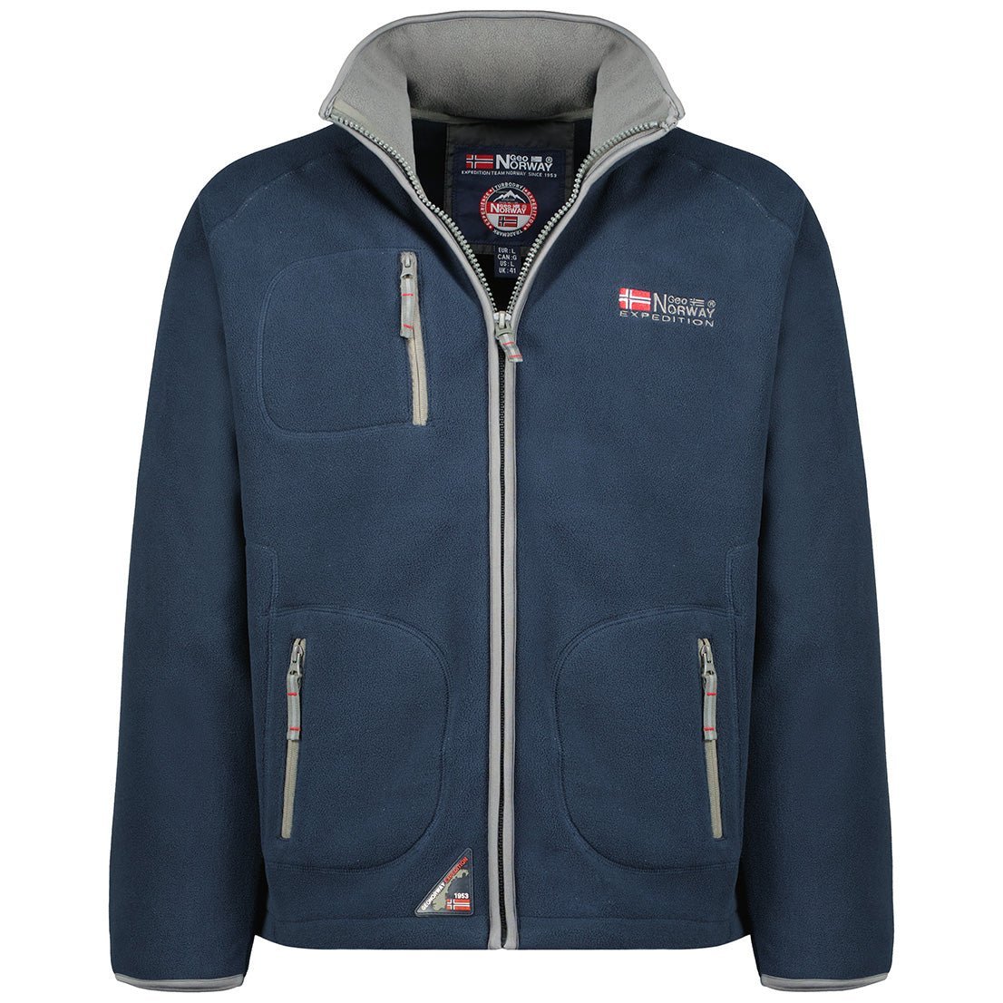 Geographical Norway Trekking Mann - Fleece - Geographical Norway TREKKING_MEN_GRIS_FONCE_NOIR_S_SDB-TREKKING_MEN_MARINE_GRIS_FONCE_S_SDB-TREKKING_MEN_NOIR_GRIS_FONCE_S_SDB-TREKKING_MEN_ROUGE_GRIS_FONCE_S_SDB-TREKKING_MEN_GRAU_FONCE_SCHWARZ_M_SDB-TREKKING_MEN_MARINE_GRIS_FONCE_M_SDB-TREKKING_MEN_SCHWARZ_GRIS_FONCE_M_SDB-TREKKING_MEN_ROUGE_GRIS_FONCE_M_SDB-TREKKING_MEN_GRAIS_FONCE_SCHWARZ_L_SDB-TREKKING_MEN_MARINE_GRIS_FONCE_L_SDB