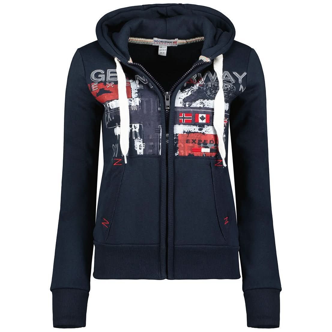 Geographical Norway Getchup Damen - Kapuzenpullover - Geographical Norway GETCHUP_LADY_MARINE_S_SDB-GETCHUP_LADY_MARINE_M_SDB-GETCHUP_LADY_MARINE_L_SDB-.GETCHUP_LADY_MARINE_XL_SDB-GETCHUP_LADY_MARINE_XXL_SDB-GETCHUP_LADY_TAUPE_S_SDB-GETCHUP_LADY_TAUPE_M_SDB-GETCHUP_LADY_TAUPE_L_SDB-GETCHUP_LADY_TAUPE_XL_SDB-GETCHUP_LADY_SCHWARZ_S_SDB
