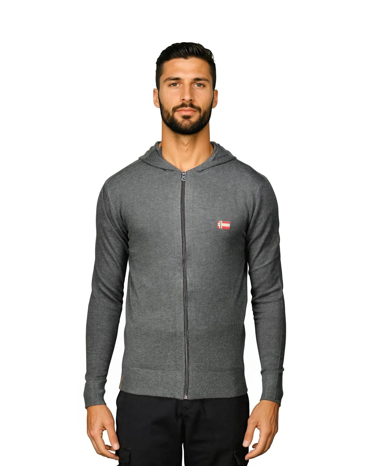 Geographical Norway FELINHOOD Homme - Pullover mit Rundhalsausschnitt - Geographical Norway FELINOOD_MEN_GRIS_FONCE_S_SDB-FELINOOD_MEN_GRIS_CLAIR_S_SDB-FELINOOD_MEN_OLIVE_S_SDB-.FELINOOD_MEN_MARINE_S_SDB-FELINOOD_MEN_SCHWARZ_S_SDB-FELINOOD_MEN_GRAU_FONCE_M_SDB-FELINOOD_MEN_GRAU_CLAIR_SDB-FELINOOD_MEN_OLIVE_M_SDB-FELINOOD_MEN_MARINE_M_SDB-FELINOOD_MEN_SCHWARZ_M_SDB