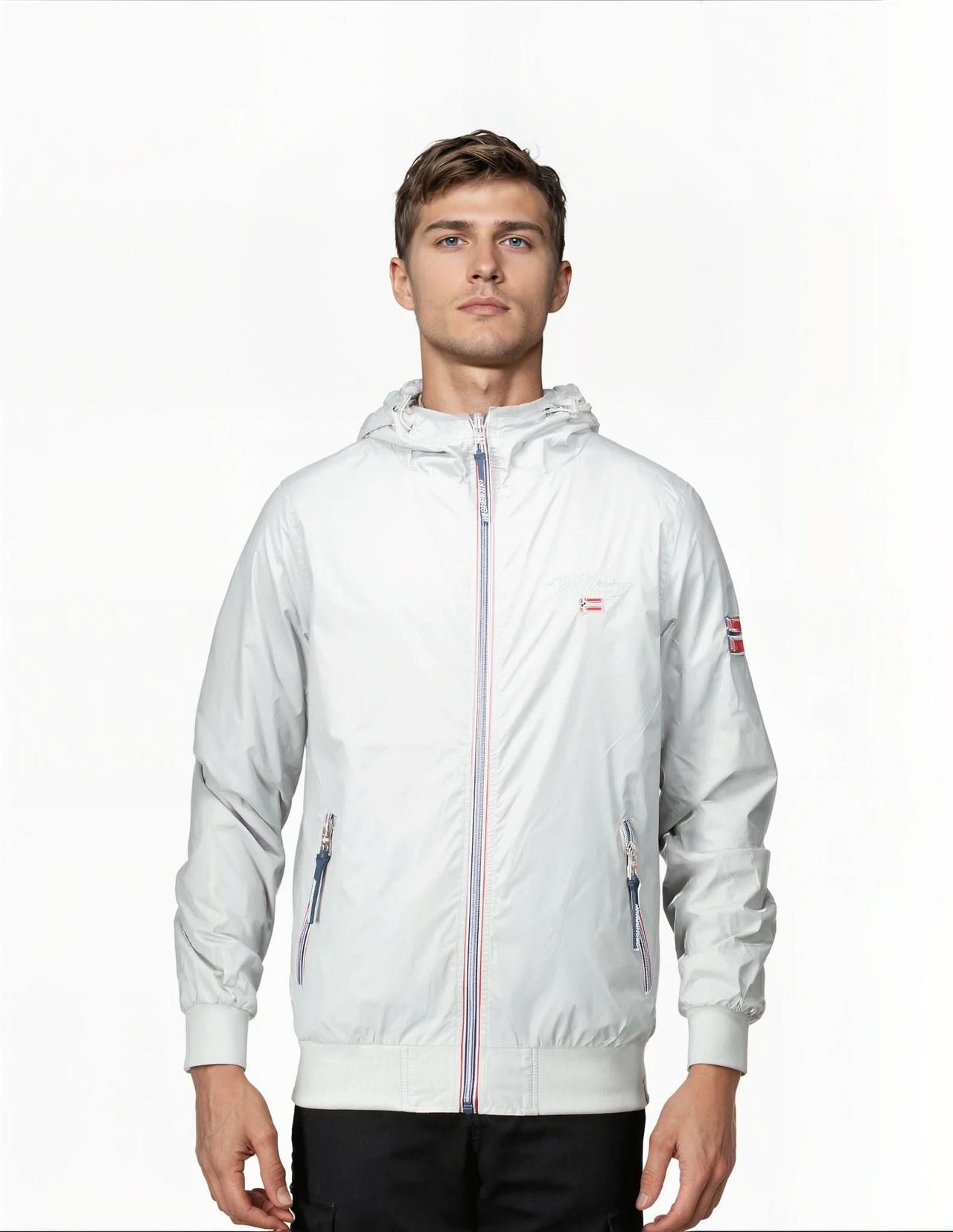 Geographical Norway ARRIVIAL Homme - Spring Jacket Reversible mit Kapuze - Geographical Norway ARRIVIAL_MEN_GRIS_CLAIR_S_SDB-ARRIVIAL_MEN_GRIS_CLAIR_M_SDB-ARRIVIAL_MEN_GRIS_CLAIR_L_SDB-?ARRIVIAL_MEN_KLARGRAU_XL_SDB-ARRIVIAL_MEN_KLARGRAU_XXL_SDB-ARRIVIAL_MEN_KLARGRAU_3XL_SDB-ARRIVIAL_MEN_KAKI_S_SDB-ARRIVIAL_MEN_KAKI_M_SDB-ARRIVIAL_MEN_KAKI_L_SDB-ARRIVIAL_MEN_KAKI_XL_SDB