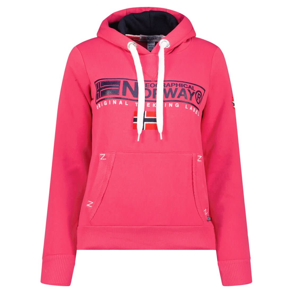 Geographical Norway Gasic Damen - Kapuzenpullover - Geographical Norway GASIC_LADY_MARINE_S_SDB-GASIC_LADY_GRIS_CLAIR_S_SDB-GASIC_LADY_NOIR_S_S_SDB-.GASIC_LADY_ROSE_FLASH_S_SDB-GASIC_LADY_RED_S_SDB-GASIC_LADY_MARINE_M_SDB-GASIC_LADY_CLEAR_GRAU_M_SDB-GASIC_LADY_SCHWARZ_M_SDB-GASIC_LADY_ROSE_FLASH_M_SDB-GASIC_LADY_RED_M_SDB