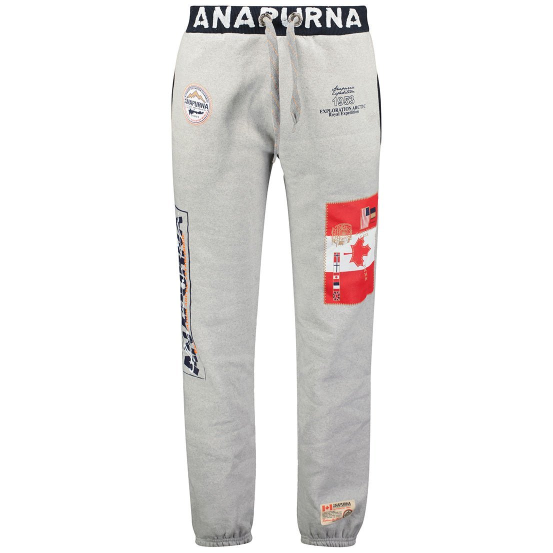 Moliana Anapurna Homme - Jogginganzug mit Aufdruck und Taschen - Geographical Norway MOLIANA_MEN_CLAIR_GRIS_M_AN_SDB-MOLIANA_MEN_GRIS_CLAIR_XXL_AN_SDB-MOLIANA_MEN_HELLGRAU_3XL_AN_SDB-MOLIANA_MEN_MARINE_L_AN_SDB-MOLIANA_MEN_MARINE_XL_AN_SDB-MOLIANA_MEN_MARINE_3XL_AN_SDB-MOLIANA_MEN_SCHWARZ_L_AN_SDB-MOLIANA_MEN_SCHWARZ_3XL_AN_SDB