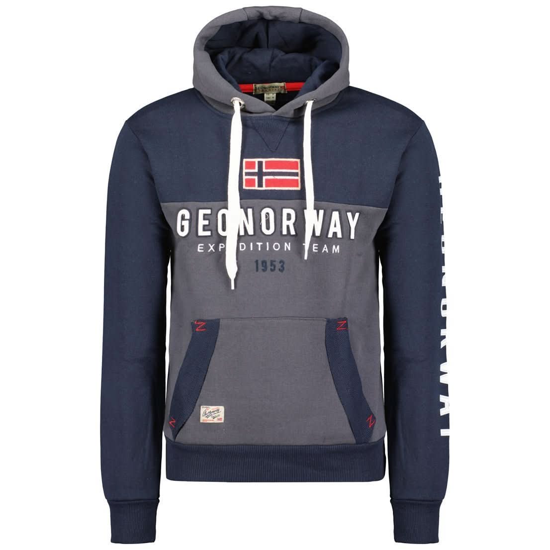 Geographical Norway Ferato Homme - Kapuzenpullover - Geographical Norway FERATO_MEN_GRIS_FONCE_S_SDB-FERATO_MEN_GRIS_FONCE_MSDB-FERATO_MEN_GRIS_FONCE_L_SDB-FERATO_MEN_GRIS_FONCE_XL_SDB-.FERATO_MEN_GRIS_FONCE_XXL_SDB-FERATO_MEN_GRIS_CLAIR_S_SDB-FERATO_MEN_GRIS_CLAIR_M_SDB-FERATO_MEN_GRIS_CLAIR_L_SDB-FERATO_MEN_GRIS_CLAIR_XL_SDB-FERATO_MEN_GRIS_CLAIR_XXL_SDB