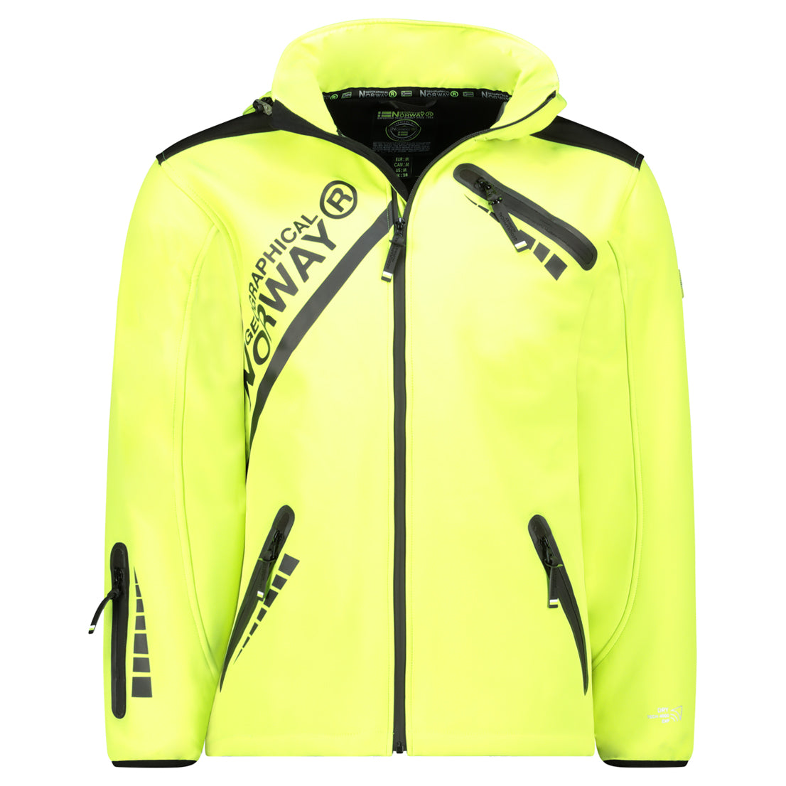 Geographical Norway TWOPAC Homme - Softshell Dunkelgrau