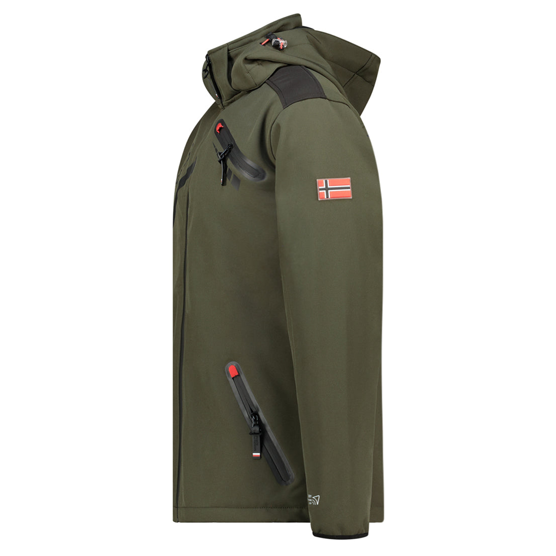 Geographical Norway TWOPAC Homme - Softshell Gelb Fluo