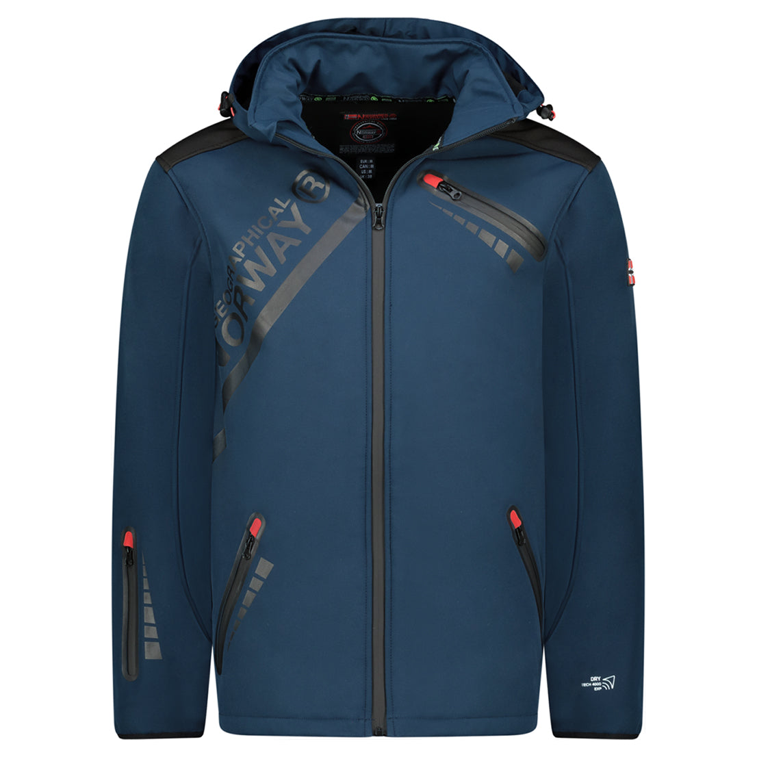 Geographical Norway TWOPAC Homme - Softshell Khaki