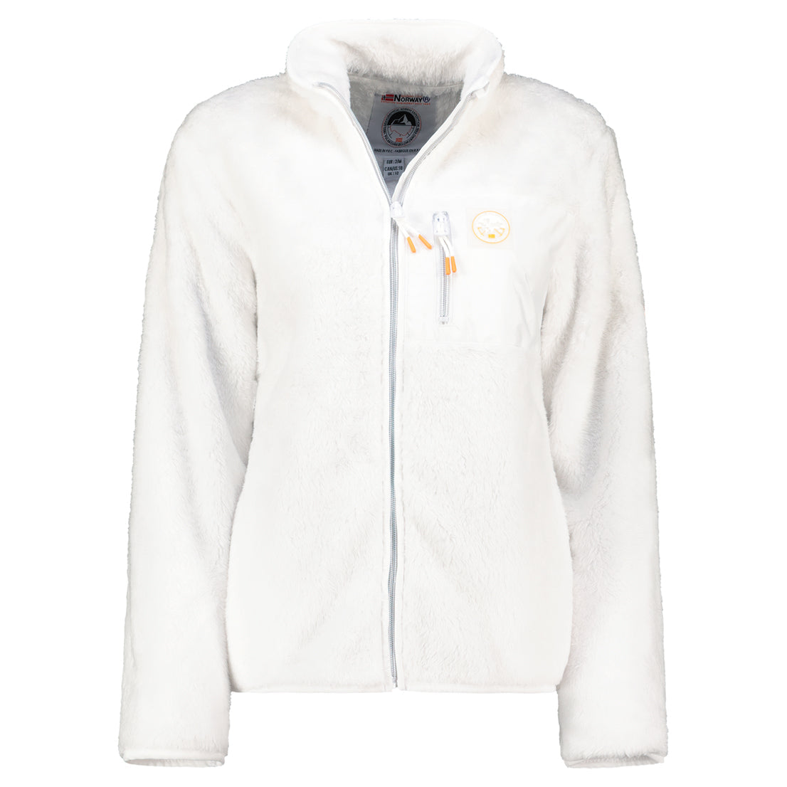 Geographical Norway UPRECIOUS Damen - Fleece Weiß