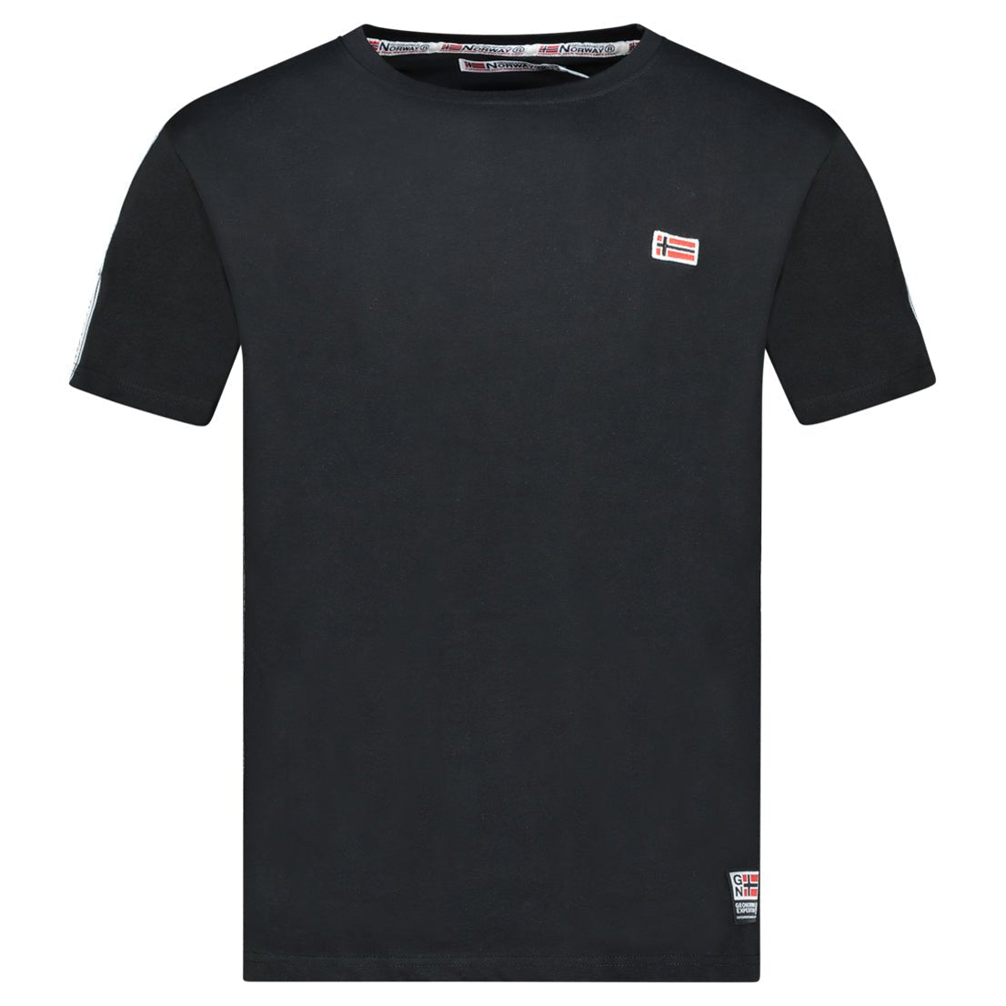 Geographical Norway Javenger - T-Shirt Mann Kurzarm mit Flagge - Geographical Norway JAVENGER_MEN_GRIS_CLAIR_S_SDB-JAVENGER_MEN_NOIR_S_SDB-JAVENGER_MEN_BLANC_S_S_DB-.JAVENGER_MEN_MARINE_S_SDB-JAVENGER_MEN_KAKI_S_SDB-JAVENGER_MEN_BLANC_M_SDB-JAVENGER_MEN MARINE_M_SDB-JAVENGER_MEN_KAKI_M_SDB-JAVENGER_MEN_SCHWARZ_M_SDB-JAVENGER_MEN_HELLGRAU_M_SDB