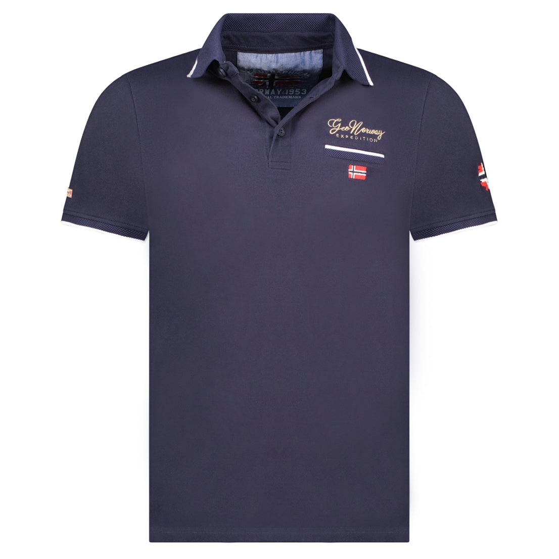 Geographical Norway KARA Homme - Polo-Shirt mit kurzen Ärmeln, Tasche - Geographical Norway KARA_MEN_BLANC_S_SDB-KARA_MEN_NOIR_SDB-KARA_MEN_KAKI_S_SDB-KARA_MEN_BLANC_M_SDB-KARA_MEN_NOIR_M_SDB-KARA_MEN_KAKI_M_SDB-KARA_MEN_BLANC_L_SDB-KARA_MEN_NOIR_L_SDB-KARA_MEN_KAKI_L_SDB-KARA_MEN_NOIR_XL_SDB