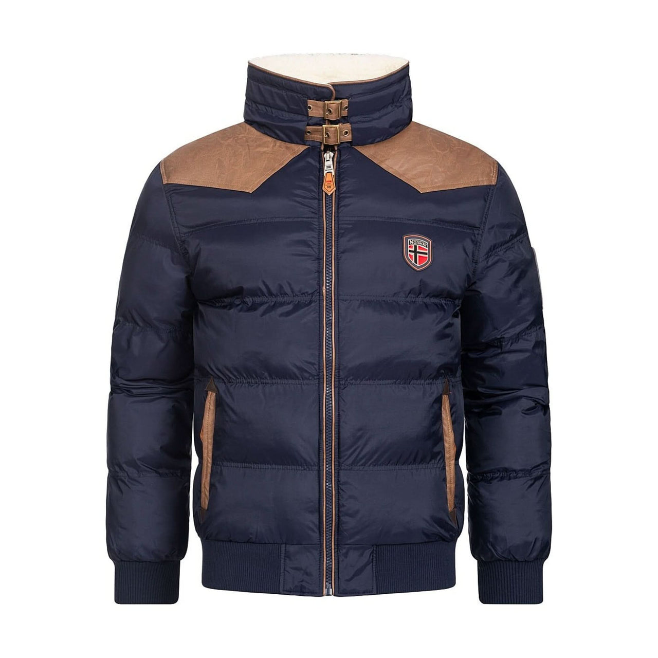 Geographical Norway Abramovitch Homme - Steppjacke gesteppt Marine - Geographical Norway - S Marine