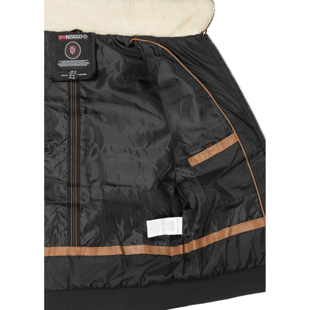 Geographical Norway Abramovitch Homme - Steppjacke gesteppt Schwarz - Geographical Norway - S Schwarz