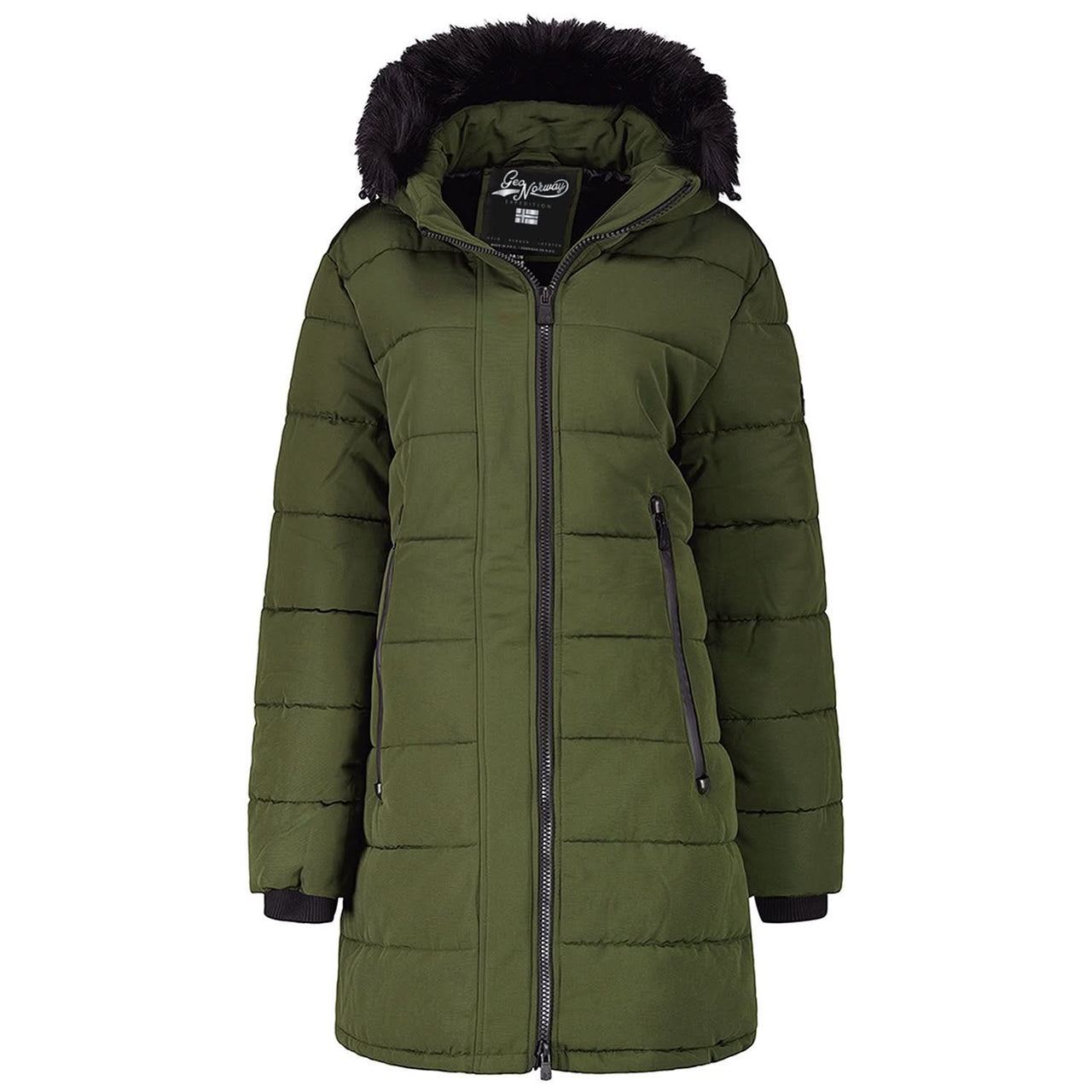 Geographical Norway Strauß Women - Steppjacke Lang - Geographical Norway Strauß_LADY_MARINE_S_SDB-AUTRUCHE_LADY_MARINE_M_SDB-AUTRUCHE_LADY_MARINE_L_SDB-.STRAUSS_LADY_MARINE_XL_SDB-STRAUSS_LADY_MARINE_XXL_SDB-STRAUSS_LADY_SCHWARZ_S_SDB-STRAUSS_LADY_SCHWARZ_M_SDB-STRAUSS_LADY_SCHWARZ_L_SDB-STRAUSS_LADY_SCHWARZ_XL_SDB-STRAUSS_LADY_SCHWARZ_XXL_SDB