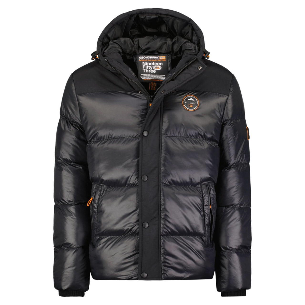 Geographical Norway Binael Homme - Steppjacke - Geographical Norway BINAEL_MEN_NOIR_S_SDB-BINAEL_MEN_MARINE_S_SDB-BINAEL_MEN_NOIR_M_SDB-BINAEL_MEN_MARINE_M_SDB-.BINAEL_MEN_SCHWARZ_L_SDB-BINAEL_MEN_MARINE_L_SDB-BINAEL_MEN_SCHWARZ_XL_SDB-BINAEL_MEN_MARINE_XL_SDB-BINAEL_MEN_SCHWARZ_XXL_SDB-BINAEL_MEN_MARINE_XXL_SDB