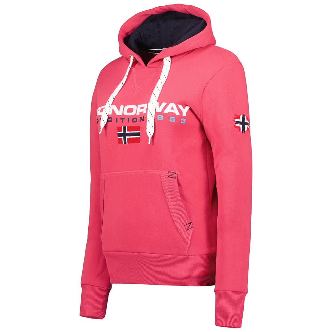 Geographical Norway Goliver Damen - Kopfbedeckendes Sweatshirt - Geographical Norway GOLIVER_LADY_ROSE_FLASH_S_SDB-GOLIVER_LADY_ROSE_FLASH_M_SDB-GOLIVER_LADY_ROSE_FLASH_L_SDB-.GOLIVER_LADY_ROSE_FLASH_XL_SDB-GOLIVER_LADY_ROSE_FLASH_XXL_SDB-GOLIVER_LADY_ROUGE_S_SDB-GOLIVER_LADY_ROUGE_M_SDB-GOLIVER_LADY_ROUGE_L_SDB-GOLIVER_LADY_ROUGE_XL_SDB-GOLIVER_LADY_ROUGE_XXL_SDB