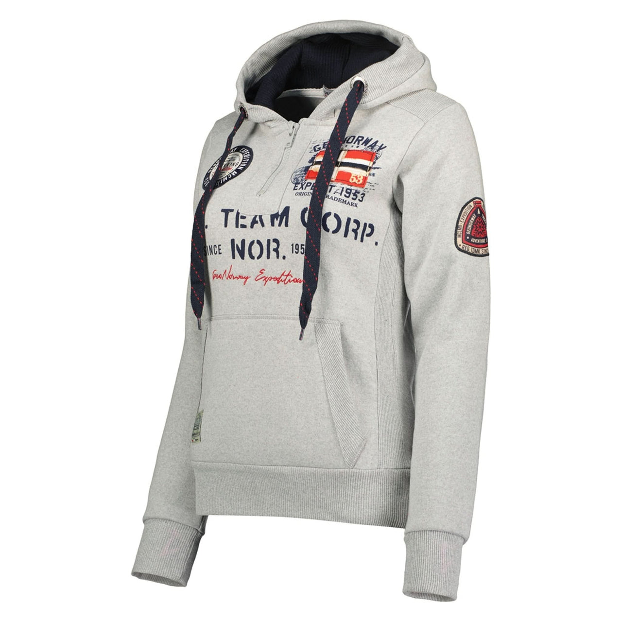 Geographical Norway Goptaine Damen - Sweatshirt - Kopfbedeckung - Geographical Norway GOPTAINE_LADY_GRIS_CLAIR_S_SDB-GOPTAINE_LADY_GRIS_CLAIR_M_SDB-GOPTAINE_LADY_GRIS_CLAIR_L_SDB-GOPTAINE_LADY_HELLGRAU_XL_SDB-GOPTAINE_LADY_HELLGRAU_XXL_SDB-GOPTAINE_LADY_MARINE_S_S_SDB-GOPTAINE_LADY_MARINE_M_SDB-GOPTAINE_LADY_MARINE_L_SDB-GOPTAINE_LADY_MARINE_XL_SDB-GOPTAINE_LADY_MARINE_XXL_SDB
