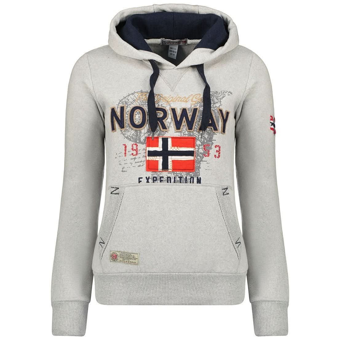 Geographical Norway Guitre Damen - Sweatshirt mit Kapuze - Geographical Norway GUITRE_LADY_NOIR_S_SDB-GUITRE_LADY_ROUGE_S_SDB-GUITRE_LADY_GRIS_CLAIR_S_SDB-.GITARRE_LADY_ROSA_FLASH_S_S_SDB-GUITRE_LADY_MARINE_S_S_SDB-GUITRE_LADY_SCHWARZ_M_SDB-GUITRE_LADY_ROT_M_SDB-GUITRE_LADY_KLARES_GRAU_M_SDB-GUITRE_LADY_ROSA_FLASH_M_SDB-GUITRE_LADY_MARINE_M_SDB