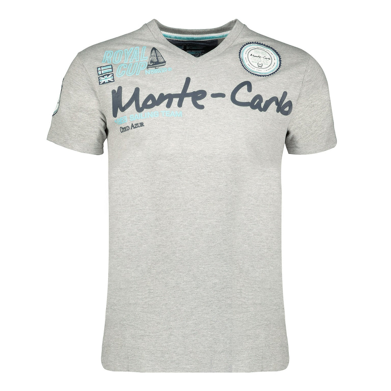 Geographical Norway Jocean Homme - Kurzärmeliges T-Shirt - Geographical Norway JOCEAN_MEN_MEN_BLEU_ROYAL_M_SDB-JOCEAN_MEN_BLANC_MSDB-JOCEAN_MEN_BLEU_ROYAL_L_SDB-JOCEAN_MEN_BLANC_L_SDB-.JOCEAN_MEN_WEISS_XL_SDB-JOCEAN_MEN_BLUE_ROYAL_XL_SDB-JOCEAN_MEN_GRAU_KLAR_M_SDB-JOCEAN_MEN_GRAU_KLAR_L_SDB-JOCEAN_MEN_GRAU_KLAR_XL_SDB-JOCEAN_MEN_GRAU_KLAR_XXL_SDB