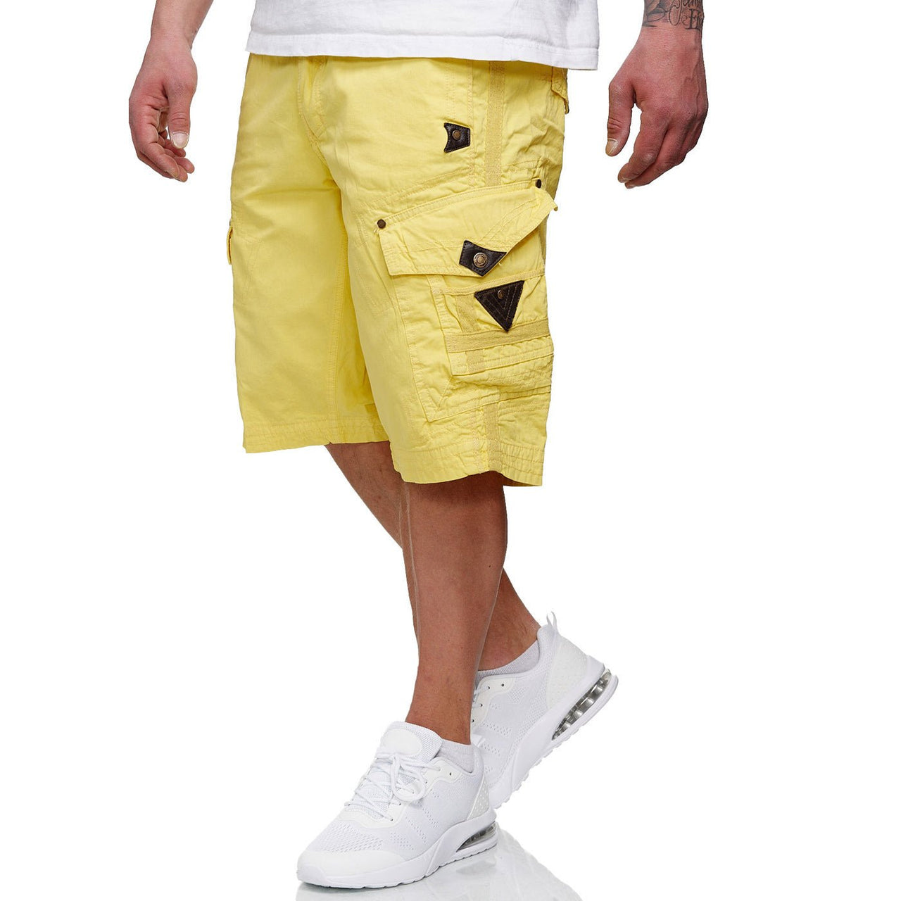 Geographical Norway Peanut Homme - Bermuda-Shorts - Geographical Norway - M Gelb