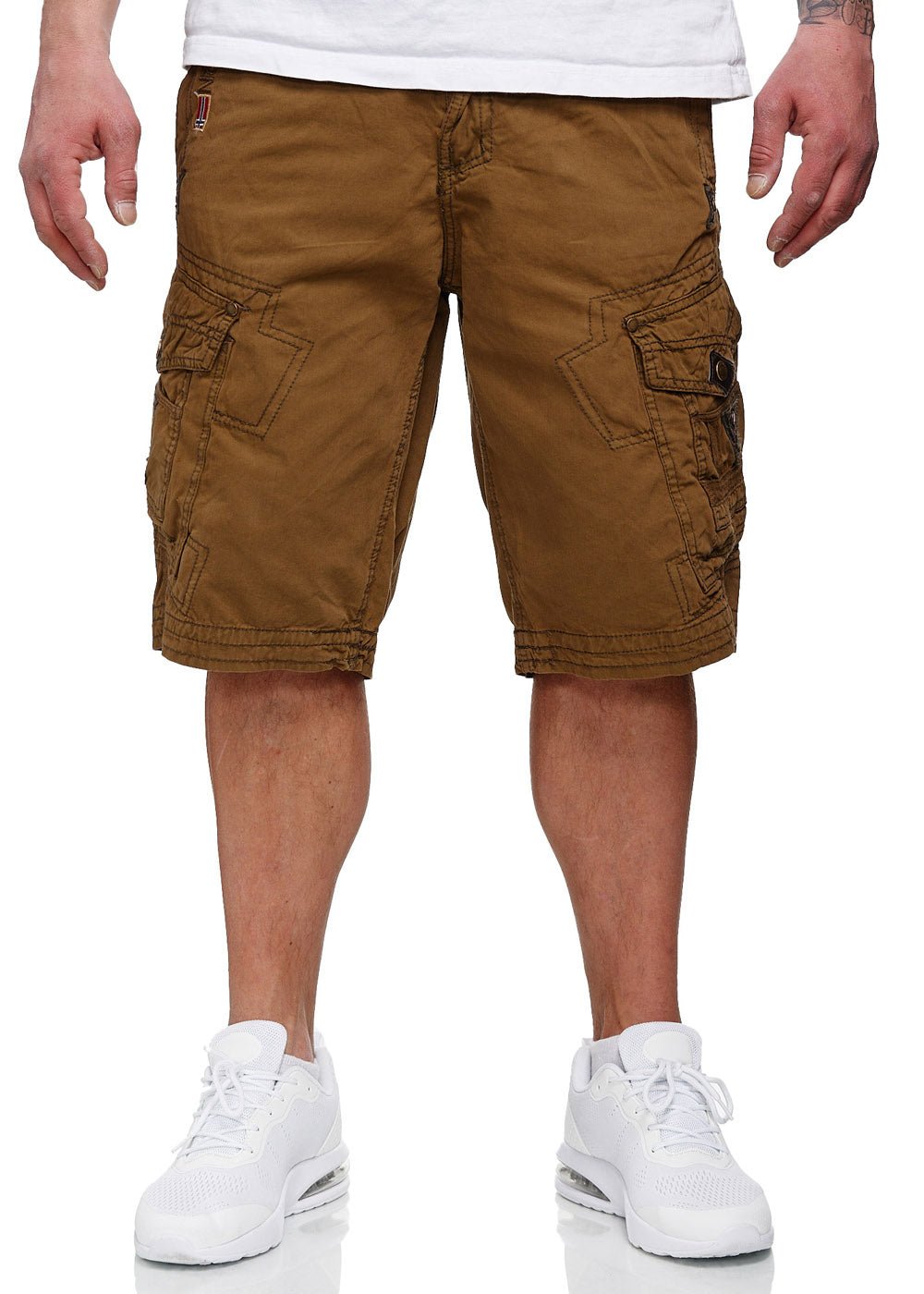 Geographical Norway Peanut Homme - Bermuda-Shorts - Geographical Norway - S Khaki