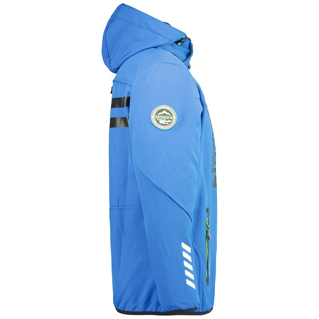 Geographical Norway Royaute Homme - Softshell Royalblau Grün - Geographical Norway - S Royalblau Grün