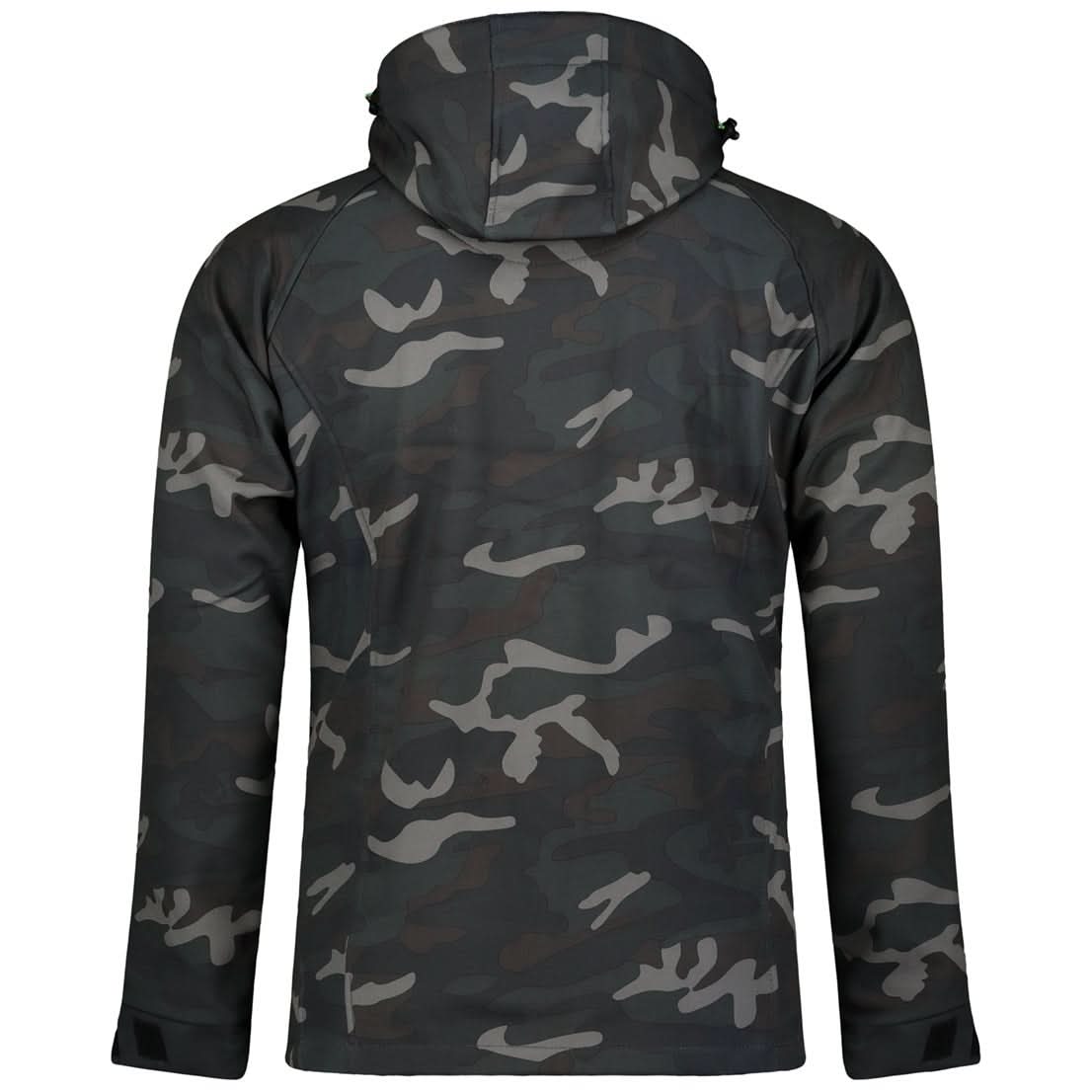 Geographical Norway Taboo Homme - Softshell Camo Schwarz Grün - Geographical Norway - M Camo Schwarz Grün