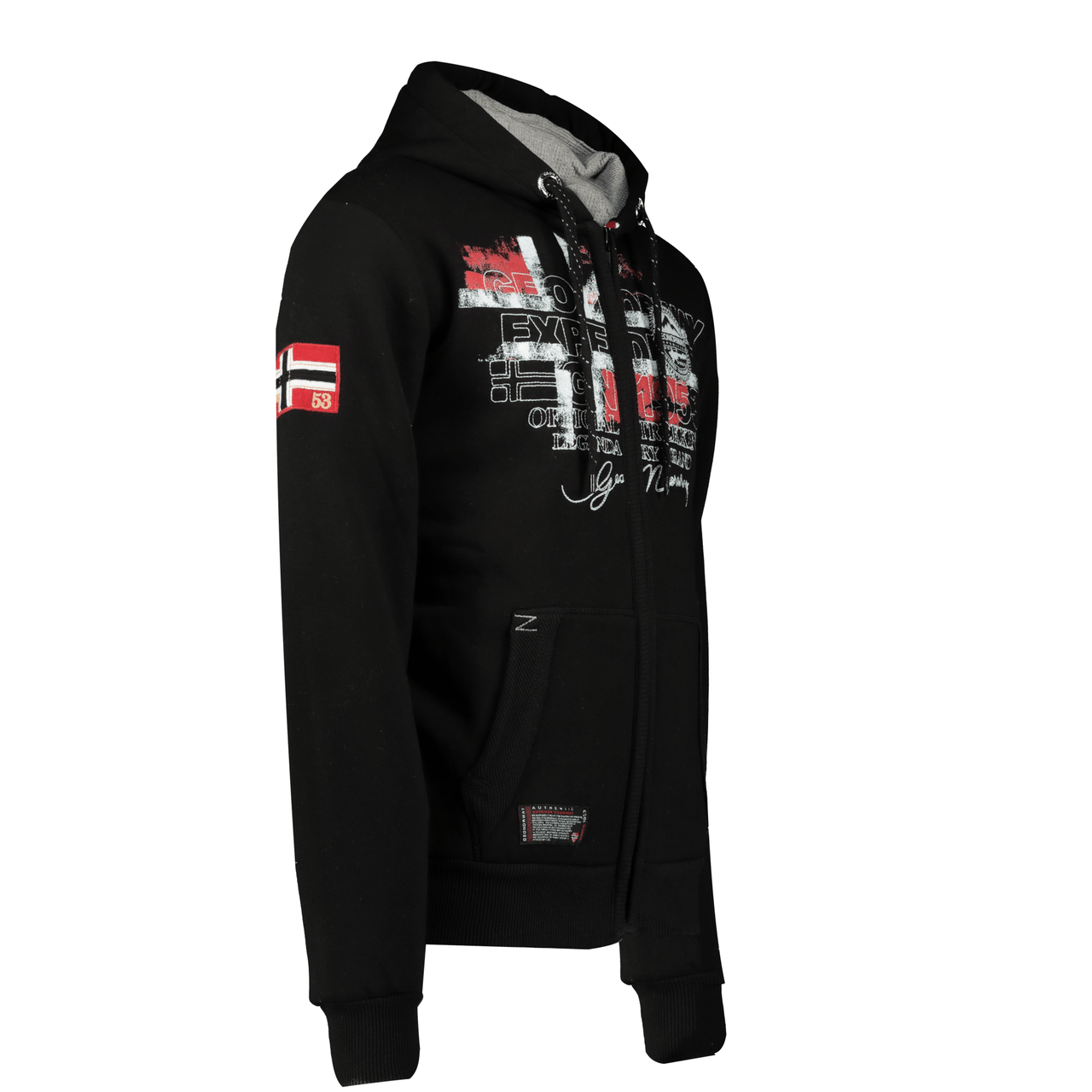 Geographical Norway Gutta Homme - Sweatshirt mit Reißverschluss - Geographical Norway GUTTA_MEN_NOIR_S_SDB-GUTTA_MEN_NOIR_M_SDB-GUTTA_MEN_NOIR_L_SDB-GUTTA_MEN_NOIR_XL_SDB-.GUTTA_MEN_SCHWARZ_XXL_SDB-GUTTA_MEN_SCHWARZ_3XL_SDB-GUTTA_MEN_MARINE_S_SDB-GUTTA_MEN_MARINE_M_SDB-GUTTA_MEN_MARINE_L_SDB-GUTTA_MEN_MARINE_XL_SDB