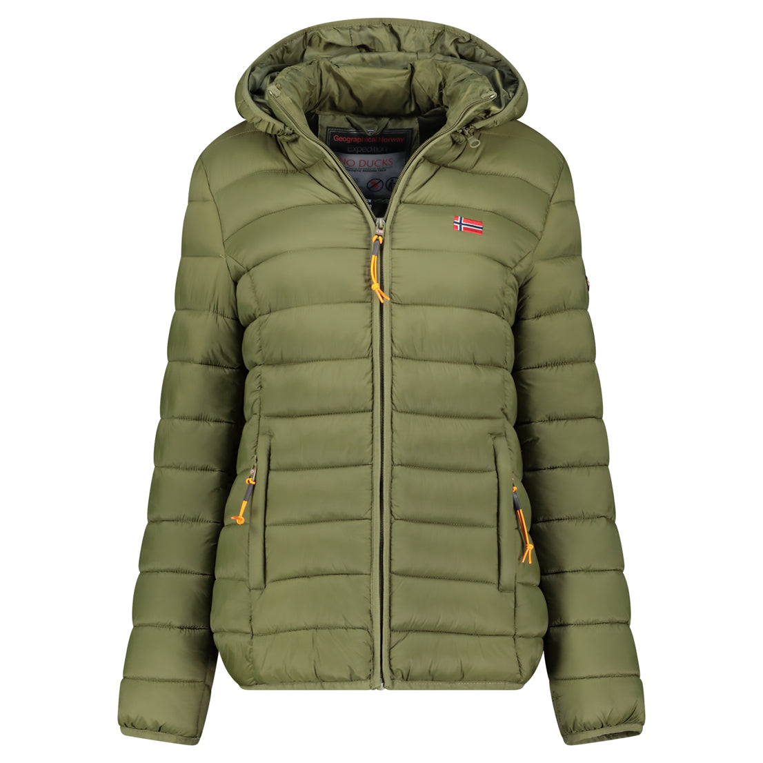 Geographical Norway ATIKOLOR HOOD Women - Jacket Dark Brown