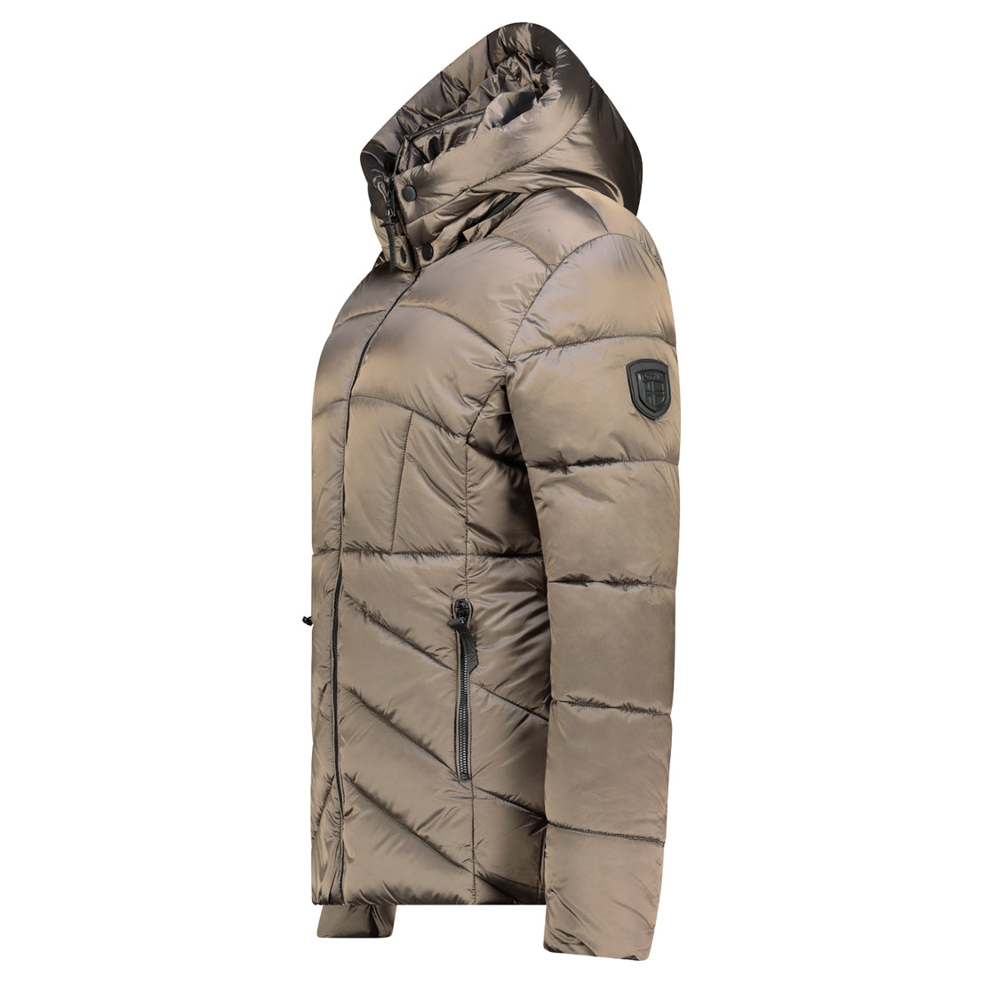 Geographical Norway BLANCHE SHORT Women - Jacket Dark Brown