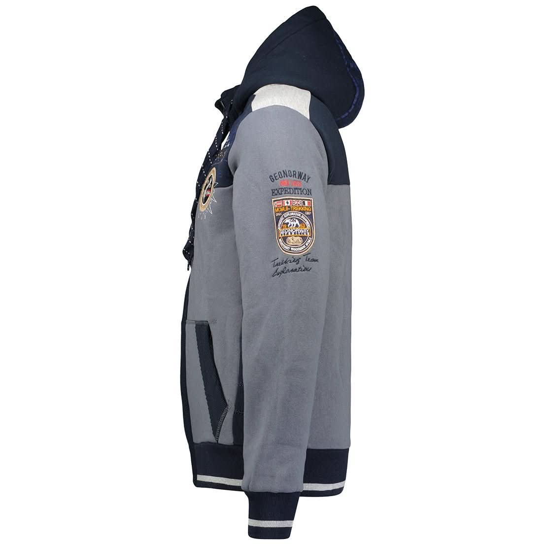 Geographical Norway Geday Homme - Zip sweatshirt - Geographical Norway GEDAY_MEN_MARINE_S_EO_SDB-GEDAY_MEN_GRIS_FONCE_S_EO_SDB-GEDAY_MEN_GRIS_CLAIR_S_EO_SDB-GEDAY_MEN_NOIR_S_EODB-GEDAY_MEN_MARINE_M_EO_SDB-GEDAY_MEN_GRIS_CLAIR_M_EO_SDB-GEDAY_MEN_NOIR_M_EO_SDB-GEDAY_MEN_GRIS_FONCE_M_EO_SDB-GEDAY_MEN_MARINE_L_EO_SDB-GEDAY_MEN_NOIR_L_EO_SDB