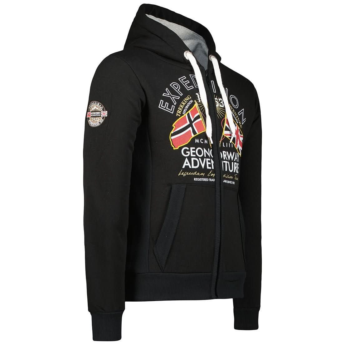 Geographical Norway Flepto Homme - Hooded sweatshirt - Geographical Norway FLEPTO_MEN_GRIS_CLAIR_S_SDB-FLEPTO_MEN_GRIS_CLAIR_M_SDB-FLEPTO_MEN_GRIS_CLAIR_L_SDB-FLEPTO_MEN_GRIS_CLAIR_XL_SDB-FLEPTO_MEN_GRIS_CLAIR_XXL_SDB-FLEPTO_MEN_GRIS_CLAIR_3XL_SDB-FLEPTO_MEN_MARINE_S_SDB-FLEPTO_MEN_MARINE_M_SDB-FLEPTO_MEN_MARINE_L_SDB-FLEPTO_MEN_MARINE_XL_SDB