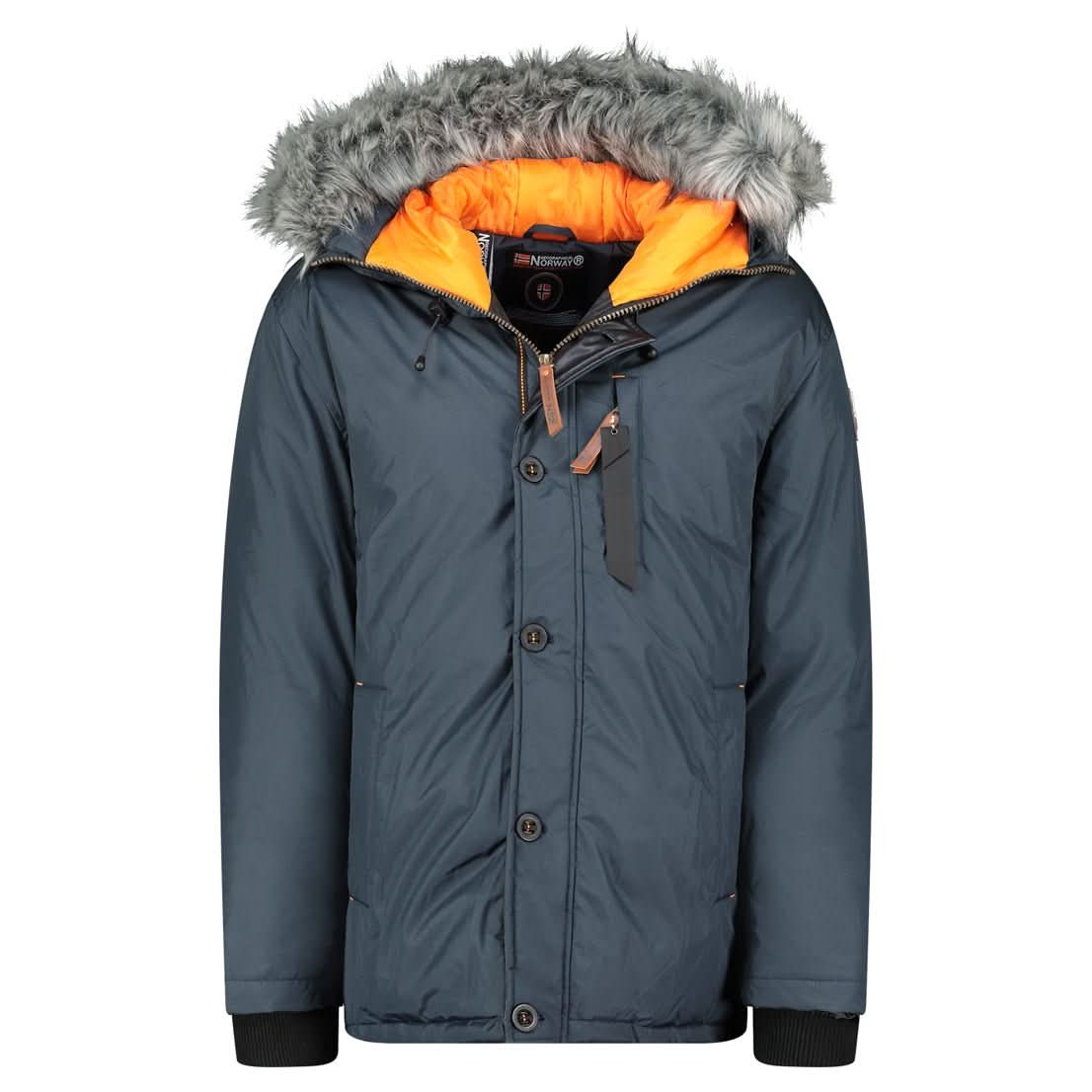 Geographical Norway Darwin Homme - Parka with Hood and Fur - Geographical Norway DARWIN_MEN_NOIR_S_SDB-DARWIN_MEN_NOIR_M_SDB-DARWIN_MEN_NOIR_L_SDB-DARWIN_MEN_NOIR_XL_SDB-DARWIN_MEN_NOIR_XXL_SDB-DARWIN_MEN_NOIR_3XL_SDB-DARWIN_MEN_KAKI_S_SDB-DARWIN_MEN_KAKI_M_SDB-DARWIN_MEN_KAKI_L_SDB-DARWIN_MEN_KAKI_XL_SDB