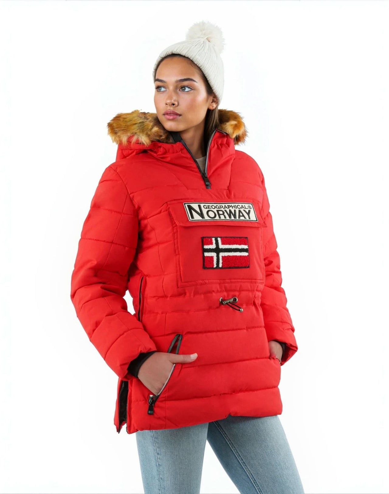 Geographical Norway Belinda Woman - Quilted Puffer jacket - Geographical Norway BELINDA_LADY_MARINE_S_SDB-BELINDA_LADY_ROUGE_M_SDB-BELINDA_LADY_NOIR_S_SDB-BELINDA_LADY_GRIS_CLAIR_S_SDB-BELINDA_LADY_CORAIL_S_SDB-BELINDA_LADY_GRIS_CLAIR_M_SDB-BELINDA_LADY_NOIR_M_SDB-BELINDA_LADY_ROUGE_L_SDB-BELINDA_LADY_CORAIL_M_SDB-BELINDA_LADY_MARINE_M_SDB
