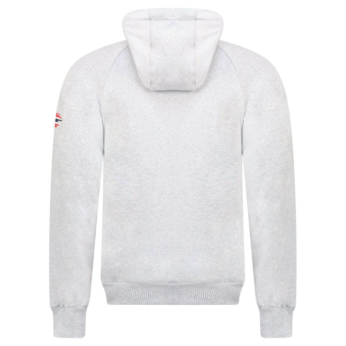 Geographical Norway Gexpe - Men's hooded sweatshirt with badge and prints - Geographical Norway GEXPE_MEN_GRIS_CLAIR_SDB-GEXPE_MEN_GRIS_CLAIR_M_SDB-GEXPE_MEN_GRIS_CLAIR_L_SDB-GEXPE_MEN_GRIS_CLAIR_XL_SDB-GEXPE_MEN_GRIS_CLAIR_XXL_SDB-GEXPE_MEN_GRIS_CLAIR_3XL_SDB-GEXPE_MEN_MARINE_S_SDB-GEXPE_MEN_MARINE_M_SDB-GEXPE_MEN_MARINE_L_SDB-GEXPE_MEN_MARINE_XL_SDB