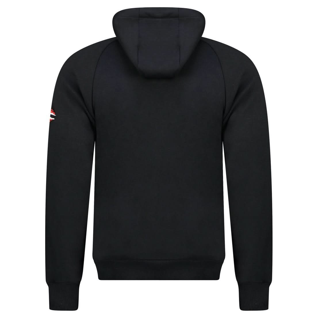 Geographical Norway Gexpe - Men's hooded sweatshirt with badge and prints - Geographical Norway GEXPE_MEN_GRIS_CLAIR_SDB-GEXPE_MEN_GRIS_CLAIR_M_SDB-GEXPE_MEN_GRIS_CLAIR_L_SDB-GEXPE_MEN_GRIS_CLAIR_XL_SDB-GEXPE_MEN_GRIS_CLAIR_XXL_SDB-GEXPE_MEN_GRIS_CLAIR_3XL_SDB-GEXPE_MEN_MARINE_S_SDB-GEXPE_MEN_MARINE_M_SDB-GEXPE_MEN_MARINE_L_SDB-GEXPE_MEN_MARINE_XL_SDB