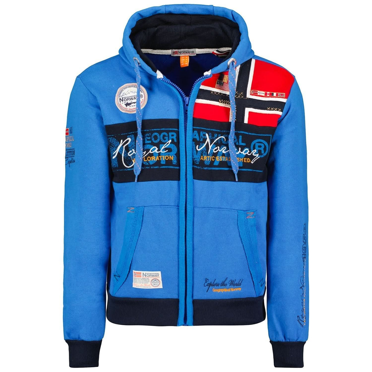 Geographical Norway Flyer Homme - Zip sweatshirt - Geographical Norway FLYER_MEN_GRIS_CLAIR_S_SDB-FLYER_MEN_BLANC_M_SDB-FLYER_MEN_GRIS_CLAIR_M_SDB-FLYER_MEN_BLANC_L_SDB-FLYER_MEN_GRIS_CLAIR_L_SDB-FLYER_MEN_BLANC_XL_SDB-FLYER_MEN_GRIS_CLAIR_XL_SDB-FLYER_MEN_BLANC_XXL_SDB-FLYER_MEN_BLANC_3XL_SDB-FLYER_MEN_GRIS_CLAIR_XXL_SDB