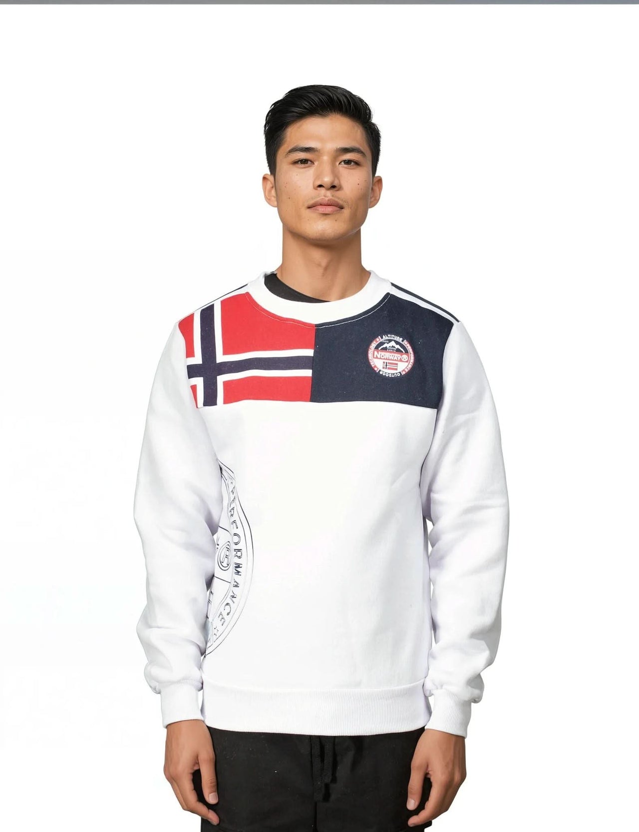 Geographical Norway G-ROUND Man - Sweat Top with Prints and Flag - Geographical Norway G-ROUND_MEN_MARINE_S_SDB-G-ROUND_MEN_BLANC_S_SDB-G-ROUND_MEN_MARINE_SDB-G-ROUND_MEN_BLANC_M_SDB-G-ROUND_MEN_MARINE_L_SDB-G-ROUND_MEN_BLANC_L_SDB-G-ROUND_MEN_MARINE_XL_SDB-G-ROUND_MEN_BLANC_XL_SDB-G-ROUND_MEN_MARINE_XXL_SDB-G-ROUND_MEN_BLANC_XXL_SDB