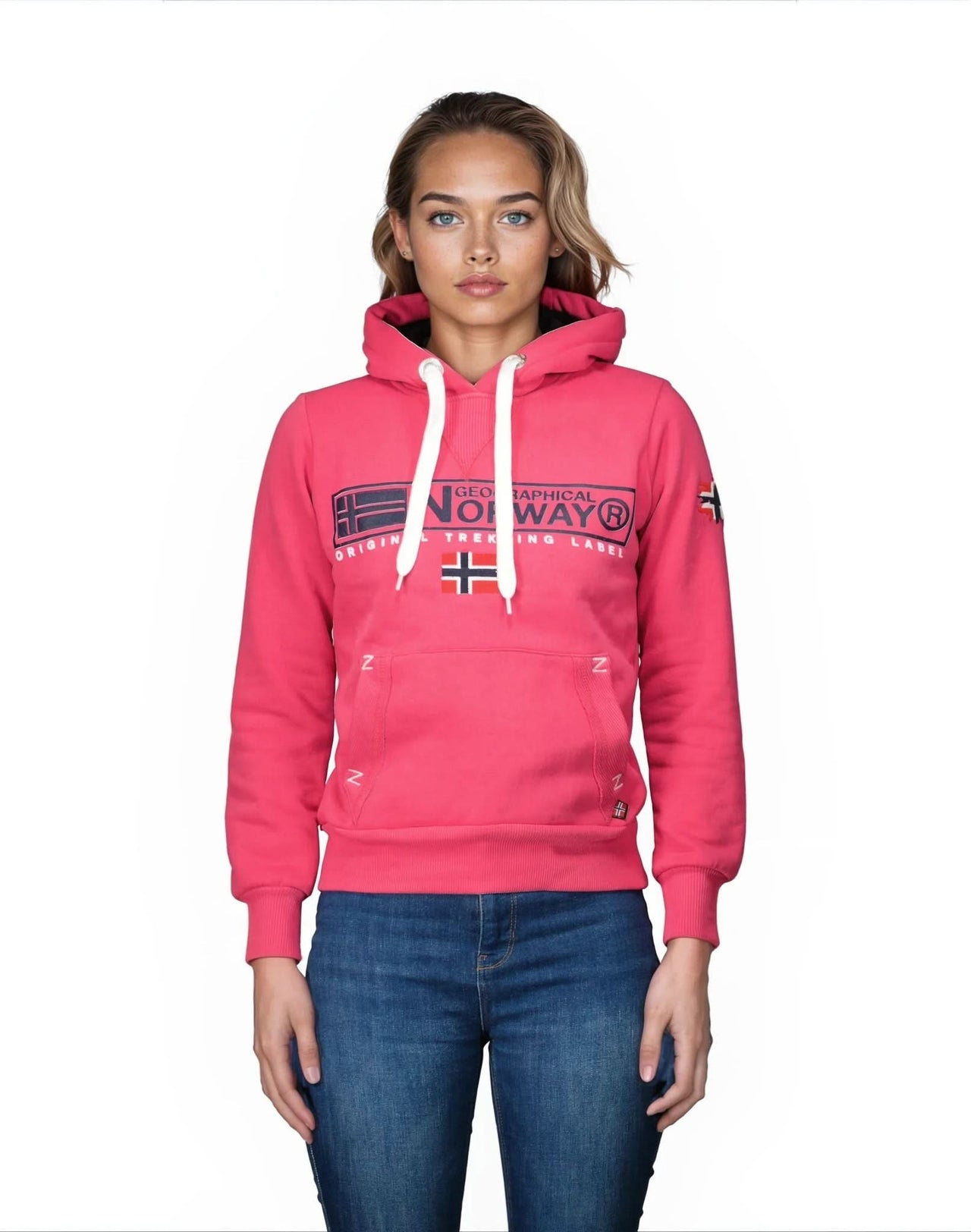 Geographical Norway Gasic Women - Hooded sweatshirt - Geographical Norway GASIC_LADY_MARINE_SDB-GASIC_LADY_GRIS_CLAIR_SDB-GASIC_LADY_NOIR_SDB-GASIC_LADY_ROSE_FLASH_S_SDB-GASIC_LADY_ROUGE_S_SDB-GASIC_LADY_MARINE_M_SDB-GASIC_LADY_GRIS_CLAIR_M_SDB-GASIC_LADY_NOIR_M_SDB-GASIC_LADY_ROSE_FLASH_M_SDB-GASIC_LADY_ROUGE_M_SDB