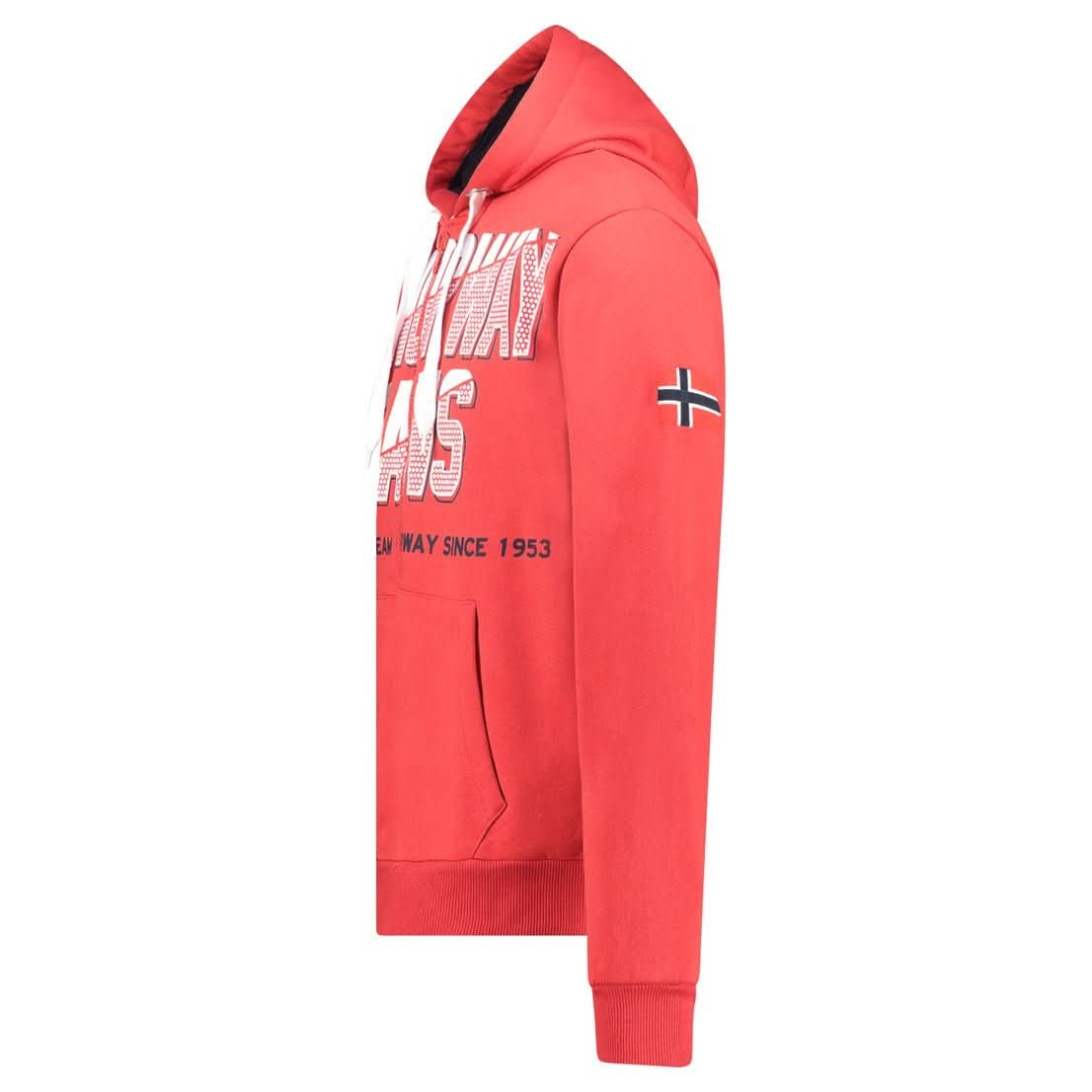Geographical Norway GASPER Men - Zip Hoodie with Prints and Flag - Geographical Norway GASPER_MEN_ROUGE_S_SDB-GASPER_MEN_NOIR_S_SDB-GASPER_MEN_BLANC_S_SDB-GASPER_MEN_MARINE_S_SDB-GASPER_MEN_GRIS_CLAIR_S_SDB-GASPER_MEN_BLANC_M_SDB-GASPER_MEN_MARINE_M_SDB-GASPER_MEN_GRIS_CLAIR_M_SDB-GASPER_MEN_NOIR_M_SDB-GASPER_MEN_ROUGE_M_SDB