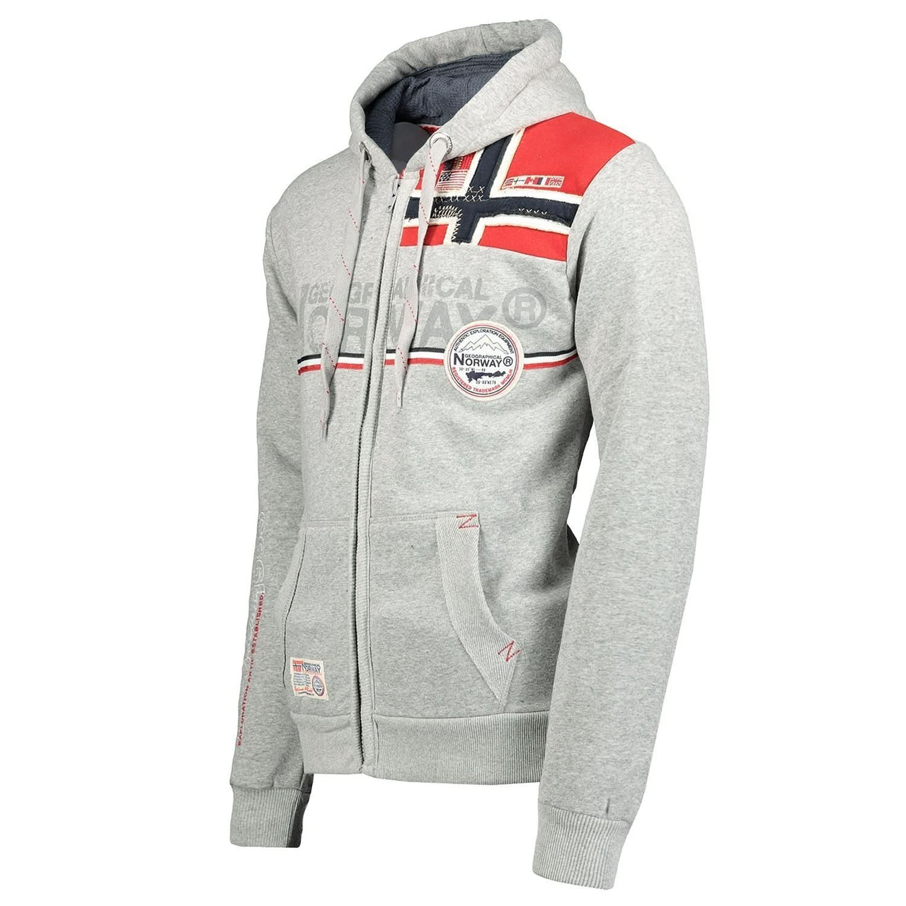 Geographical Norway Faponie Man - Men's hooded sweatshirt - Geographical Norway FAPONIE_MEN_GRIS_CLAIR_SDB-FAPONIE_MEN_GRIS_CLAIR_M_SDB-FAPONIE_MEN_GRIS_CLAIR_L_SDB-FAPONIE_MEN_GRIS_CLAIR_XL_SDB-FAPONIE_MEN_GRIS_CLAIR_XXL_SDB-FAPONIE_MEN_GRIS_FONCE_S_SDB-FAPONIE_MEN_GRIS_FONCE_M_SDB-FAPONIE_MEN_GRIS_FONCE_L_SDB-FAPONIE_MEN_GRIS_FONCE_XL_SDB-FAPONIE_MEN_GRIS_FONCE_XXL_SDB